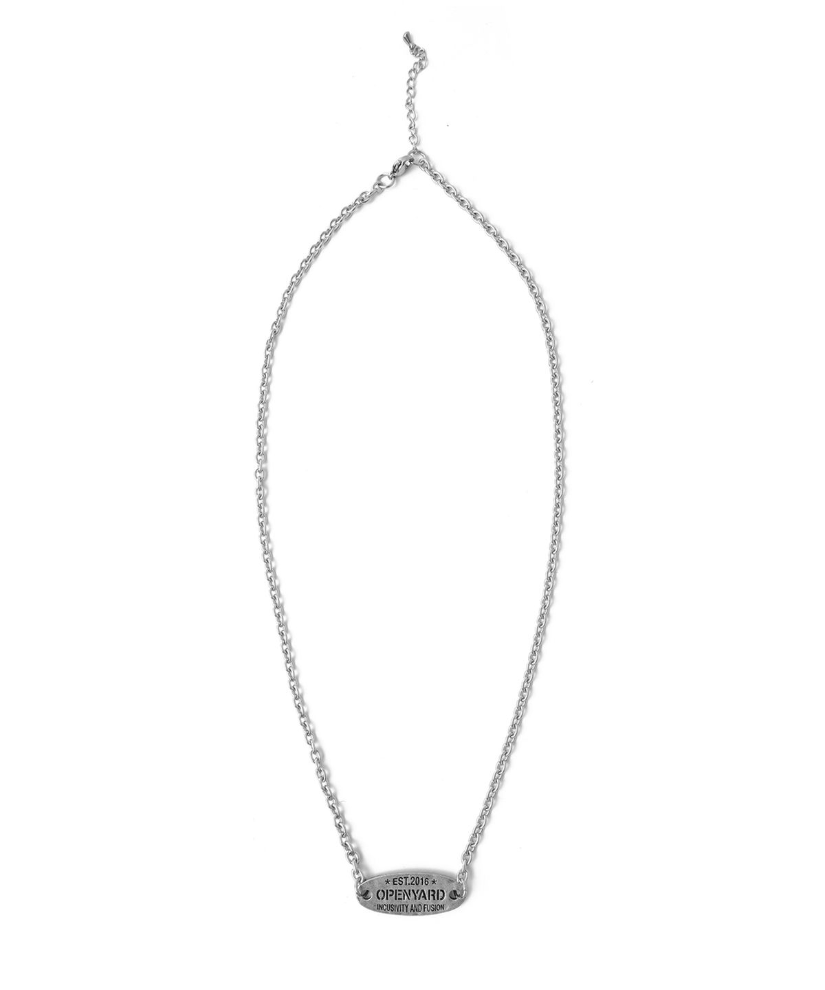 오픈야드(오와이)(OPENYARD(OY)) NAME TAG NECKLACE