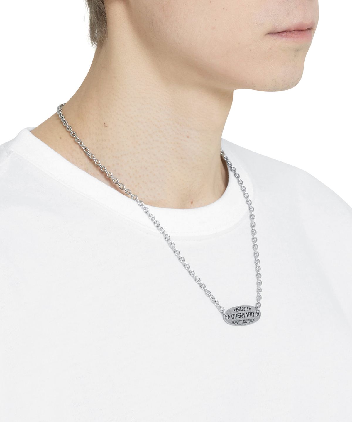 오픈야드(오와이)(OPENYARD(OY)) NAME TAG NECKLACE