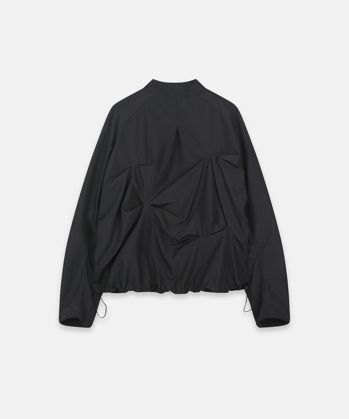 나체(NACHE) PINTUCK WIND BREAKER (UNISEX) BLACK