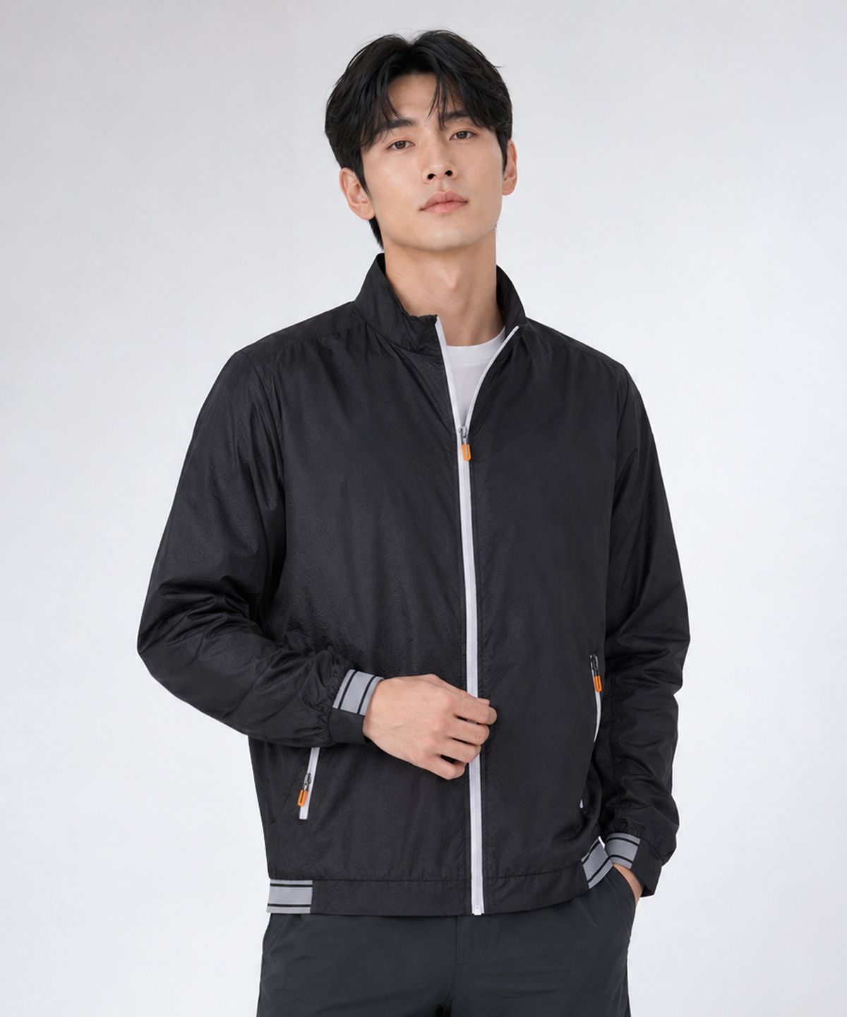 이지바이(EZBUY) 굿스윙 남성 골프 라운딩 밴딩 포인트 경량 자켓 3 Colors