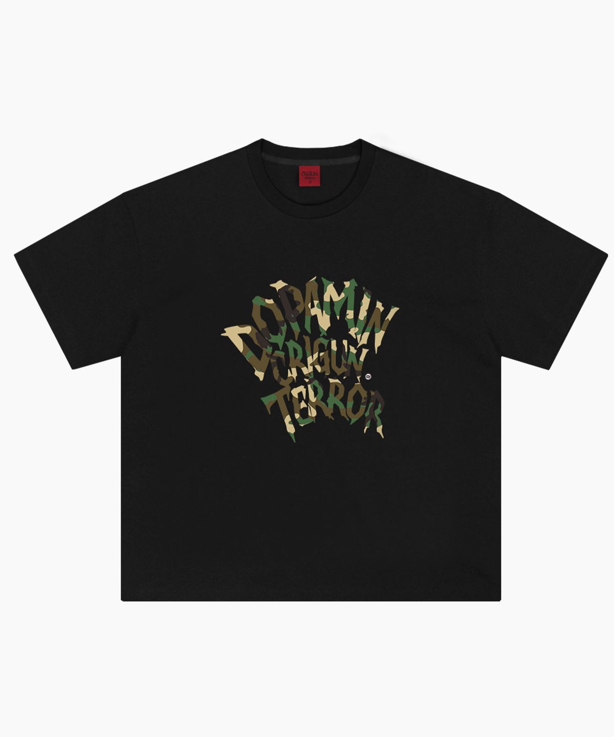 크리건(CRIGUN) Dopamin Terror Camo 헤비코튼 반팔티 (2color)