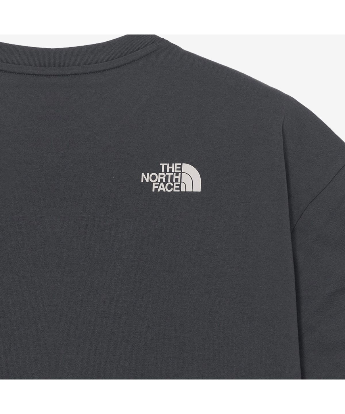 노스페이스(THE NORTH FACE) NT7UR26L 시그니처 반팔 라운드티 CHARCOAL_GREY
