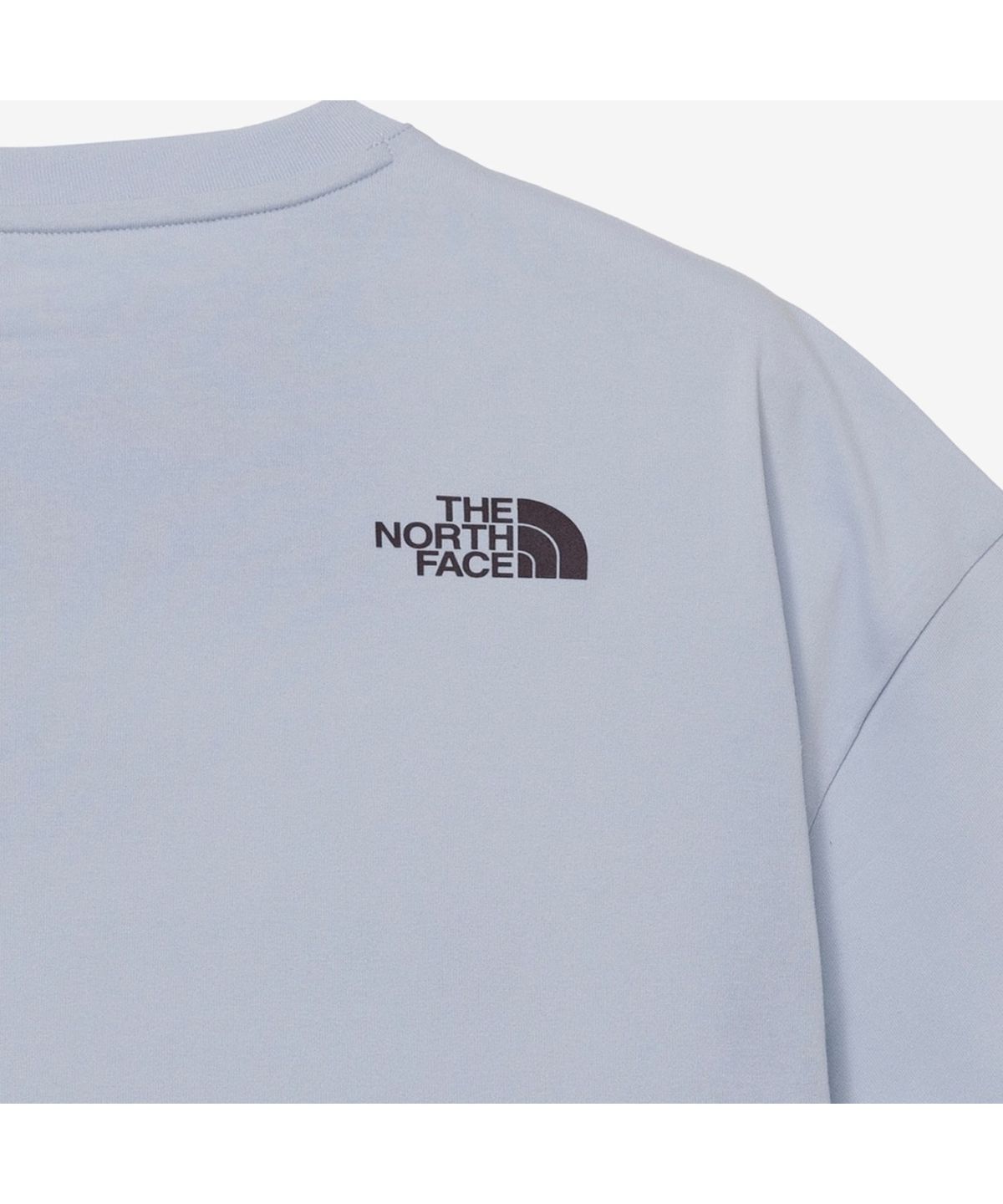 노스페이스(THE NORTH FACE) NT7UR26M 시그니처 반팔 라운드티 LIGHT_BLUE