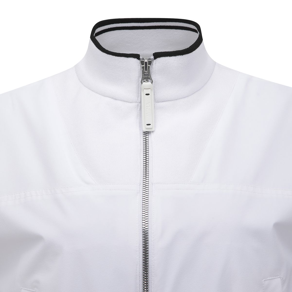어뉴골프(ANEW GOLF) WOMEN SP HYBRID KNIT VEST_WH