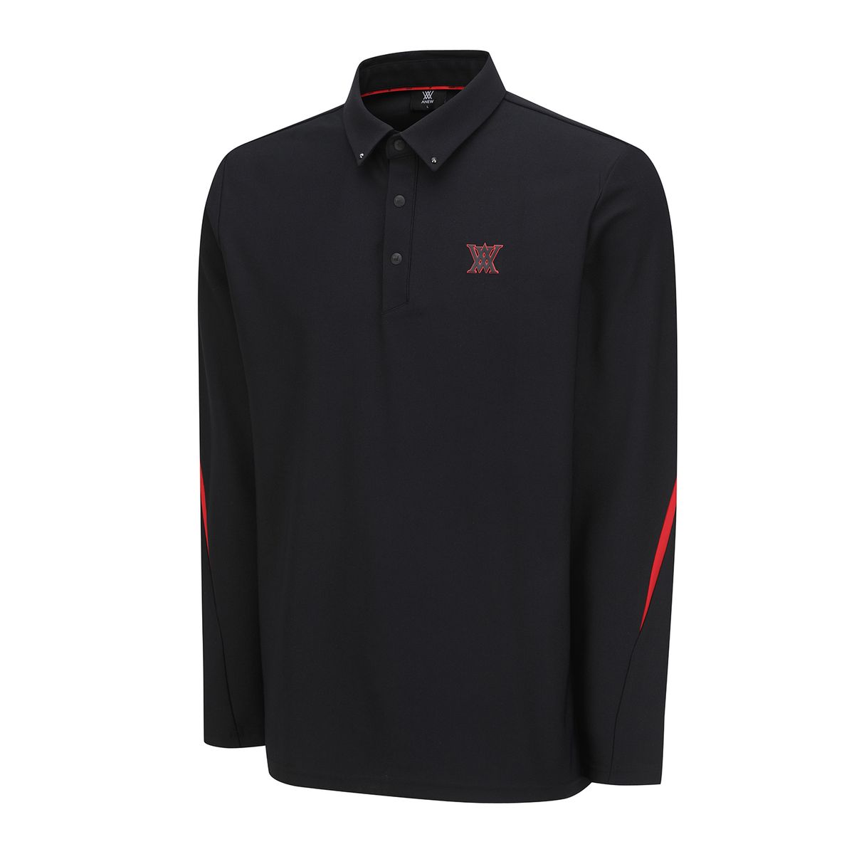 어뉴골프(ANEW GOLF) MEN SP ESEENTIAL LONG T-SHIRT_BK