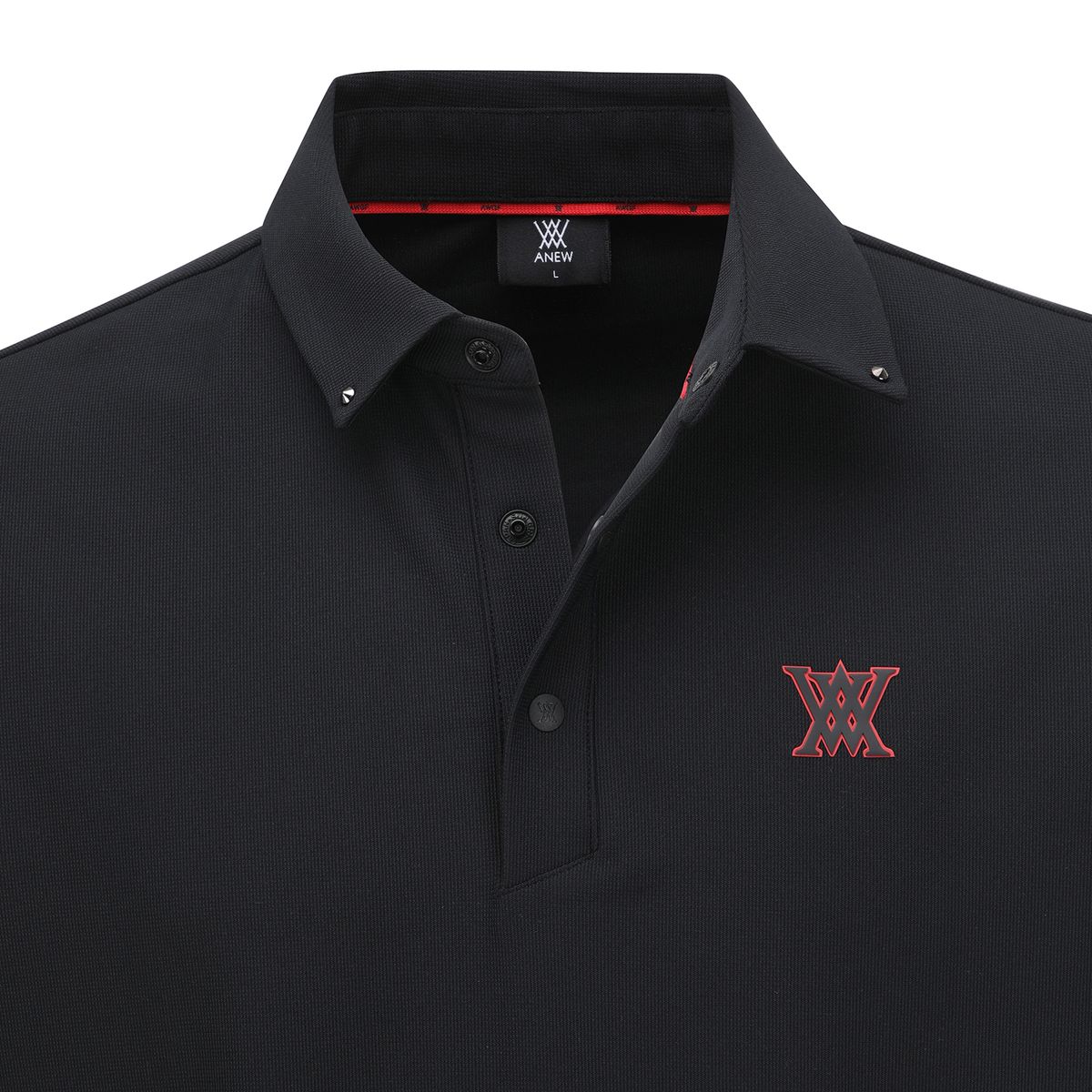 어뉴골프(ANEW GOLF) MEN SP ESEENTIAL LONG T-SHIRT_BK
