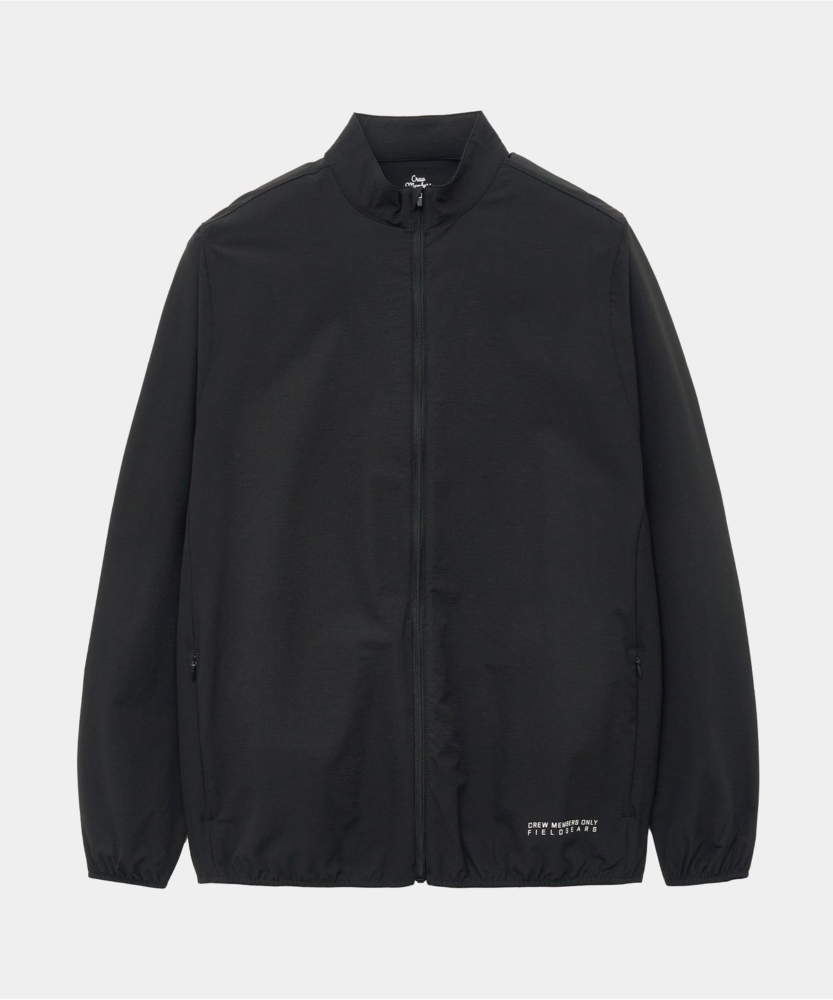 크루멤버스온리(CREW MEMBERS ONLY) RIPSTOP SWING JACKET BLACK
