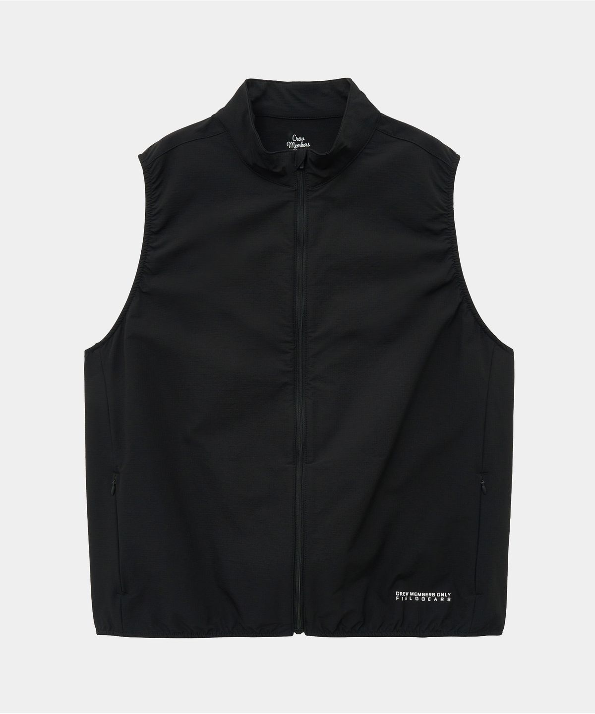 크루멤버스온리(CREW MEMBERS ONLY) RIPSTOP SWING VEST BLACK