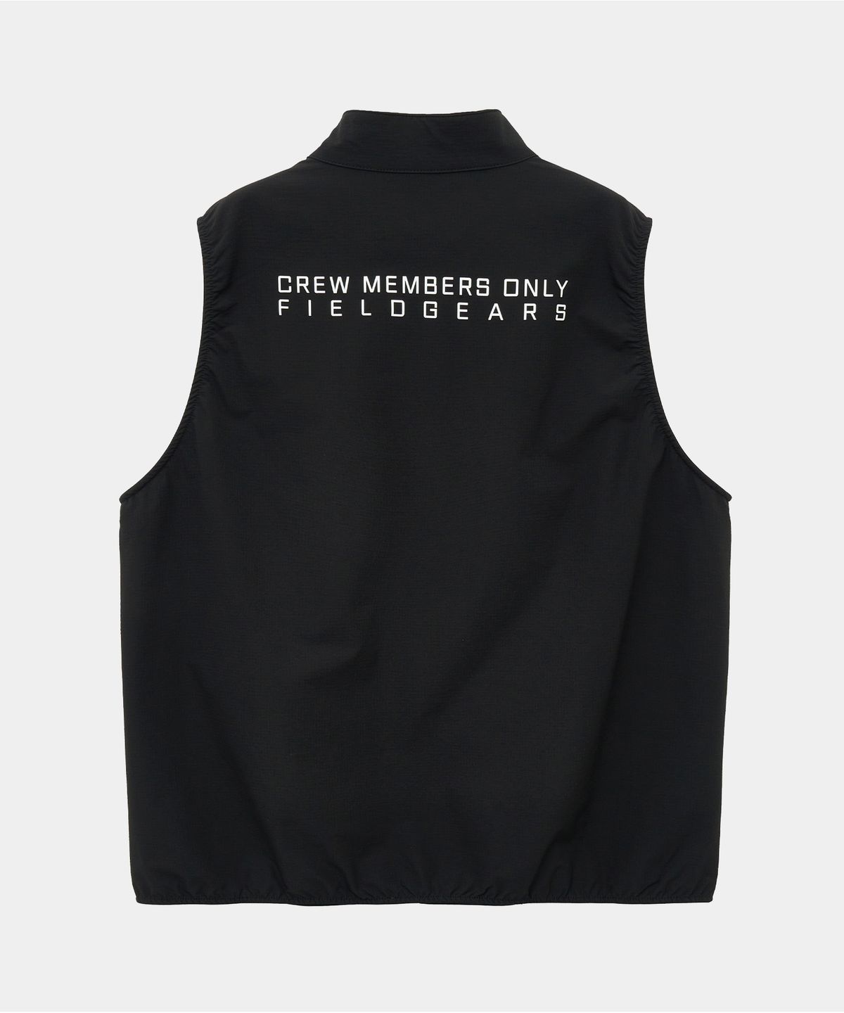 크루멤버스온리(CREW MEMBERS ONLY) RIPSTOP SWING VEST BLACK