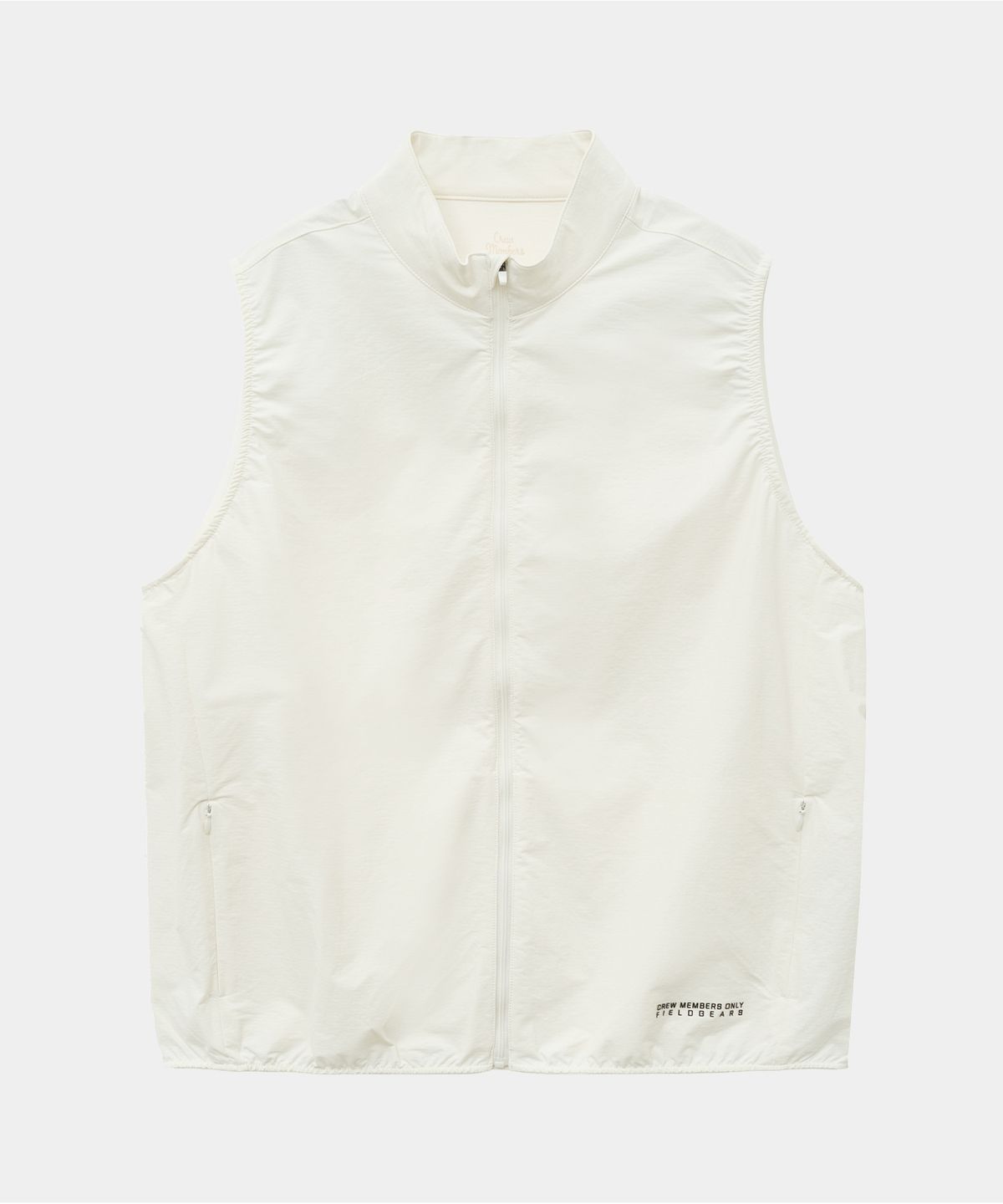 크루멤버스온리(CREW MEMBERS ONLY) RIPSTOP SWING VEST WHITE