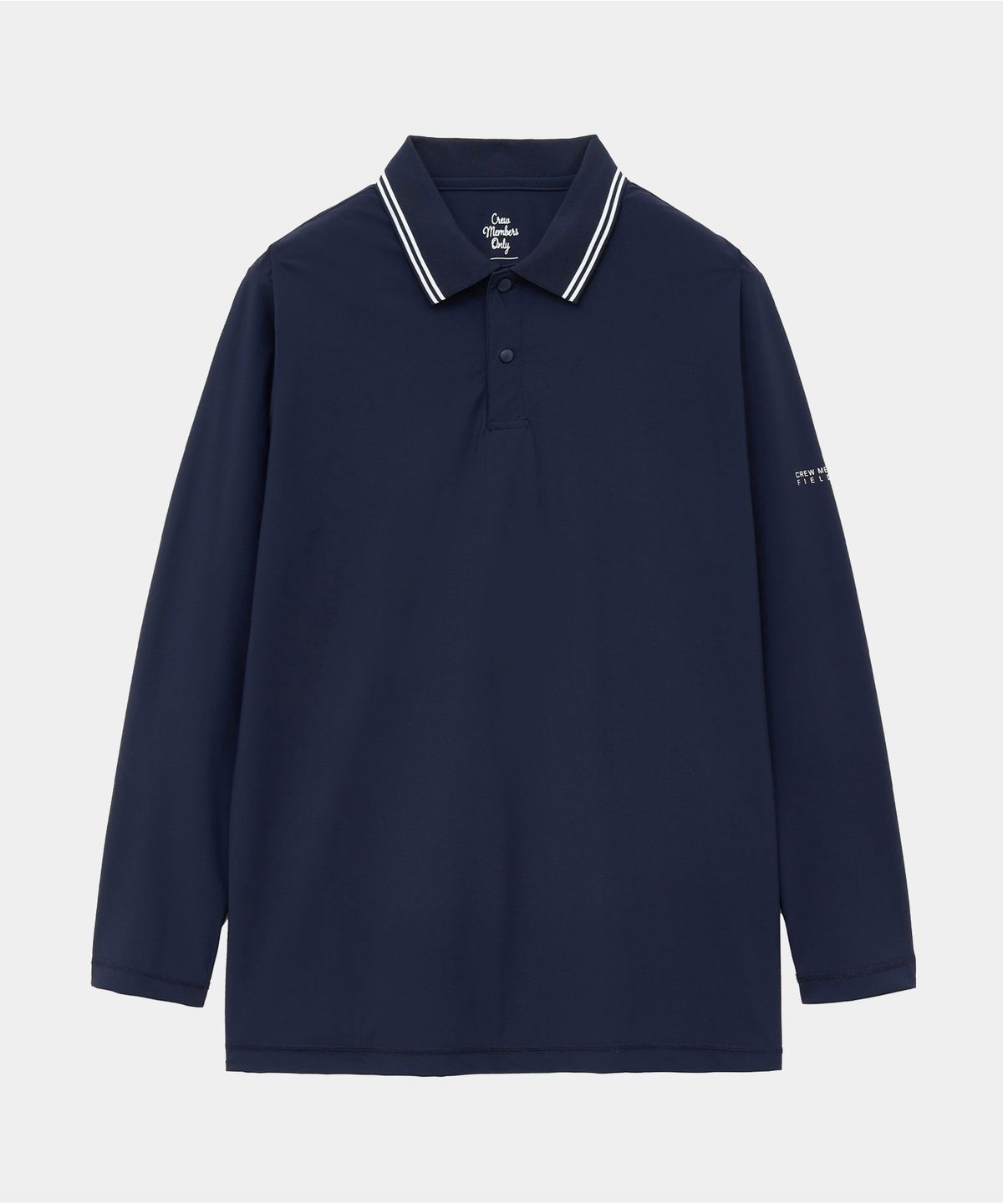 크루멤버스온리(CREW MEMBERS ONLY) FIELD BASIC LONG SLEEVE NAVY