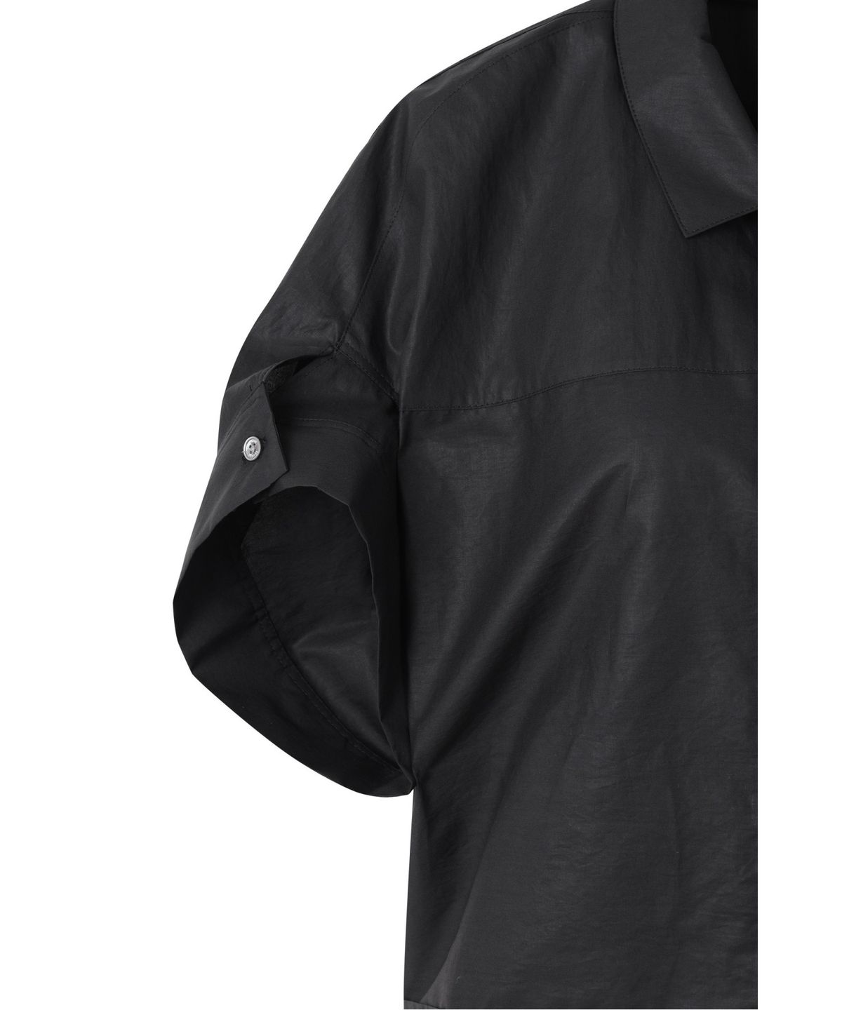 래코드(RECODE) Upside-down Trucker Shirts_RQSAM25512BKX