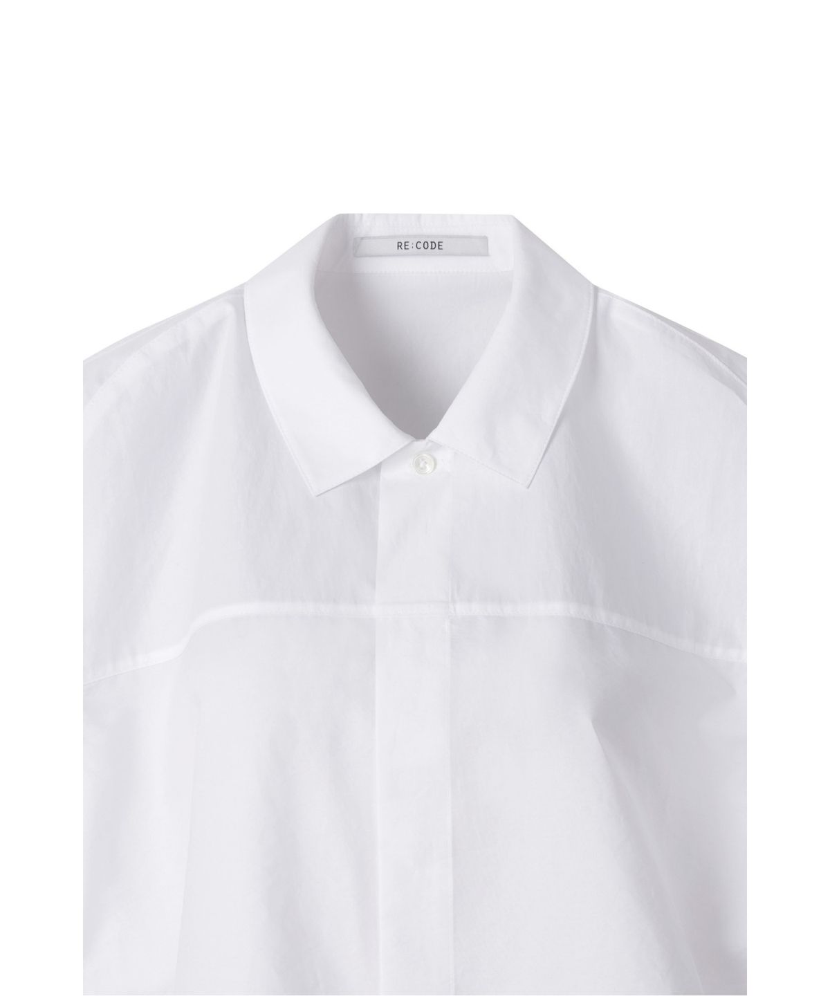 래코드(RECODE) Upside-down Trucker Shirts_RQSAM25512WHX