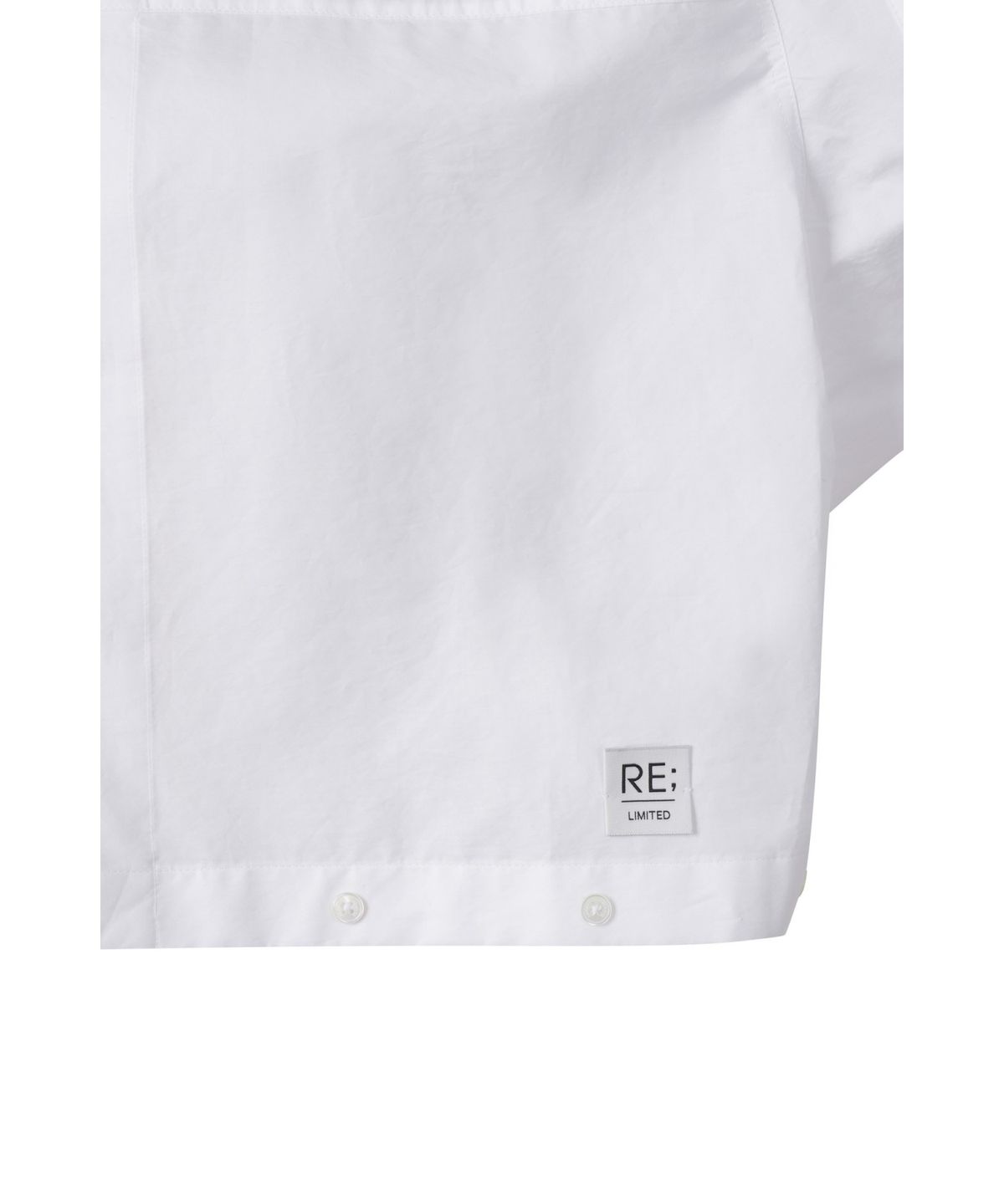 래코드(RECODE) Upside-down Trucker Shirts_RQSAM25512WHX