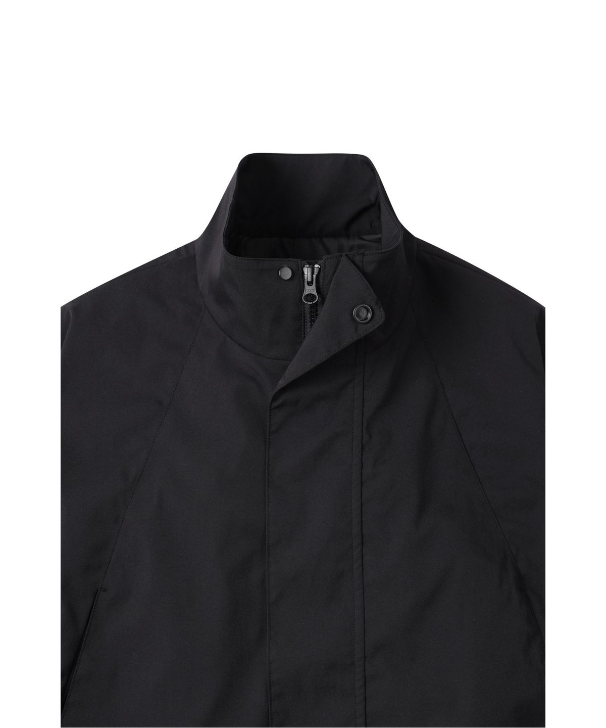 래코드(RECODE) High Neck Jumper_RQUAS25509BKX