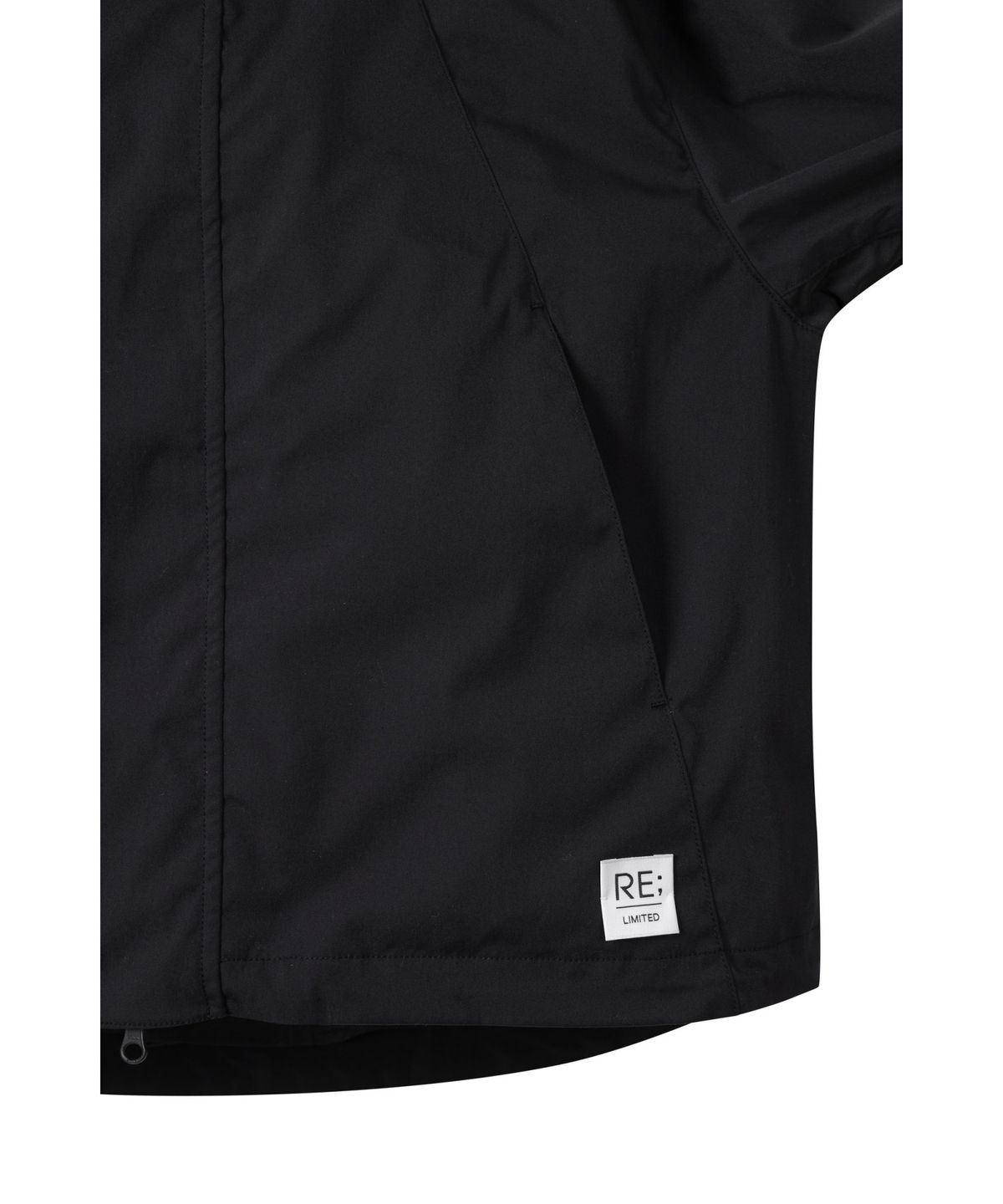 래코드(RECODE) High Neck Jumper_RQUAS25509BKX