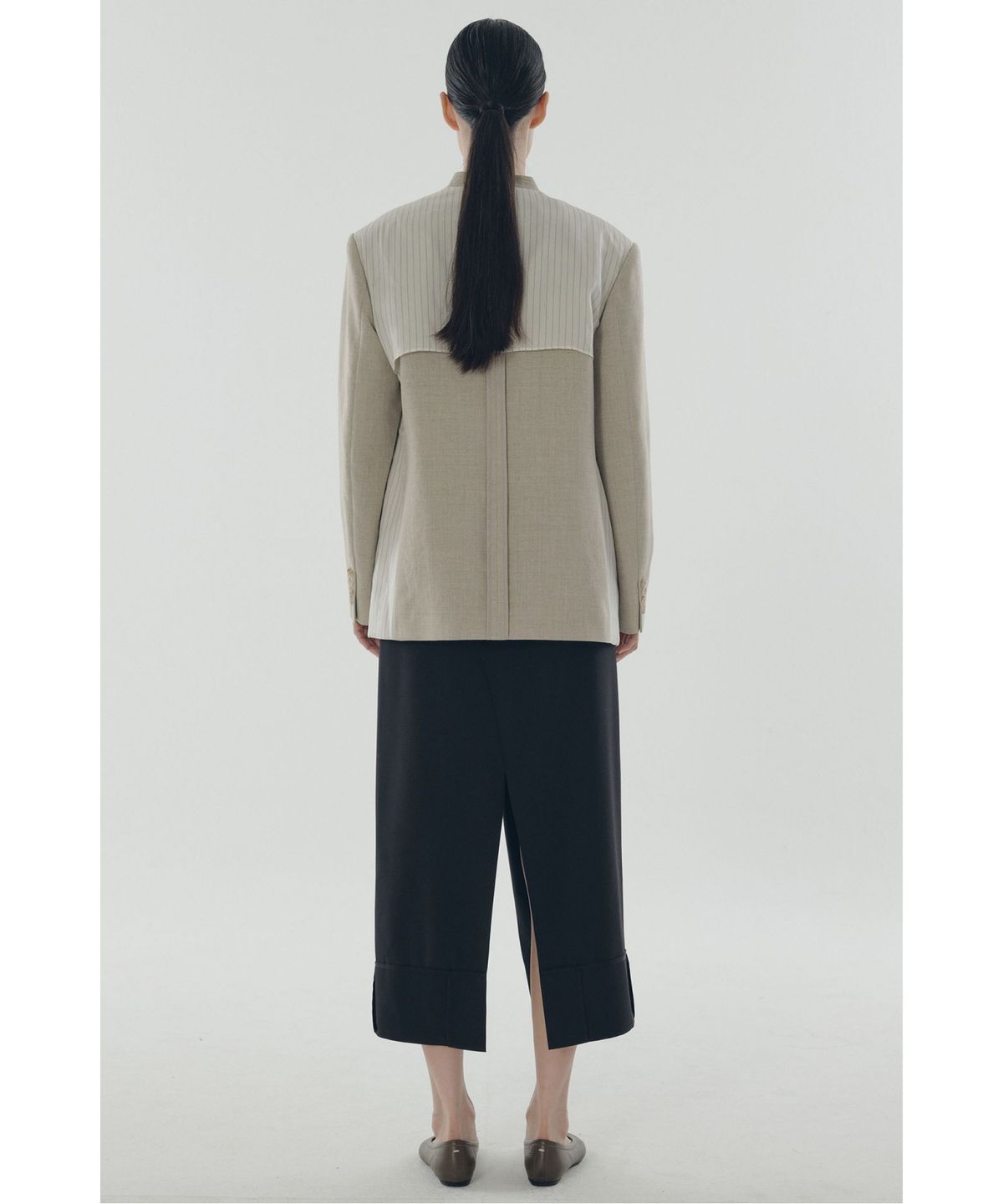 래코드(RECODE) Inside-out Lining Jacket_RQJAS25504BEX