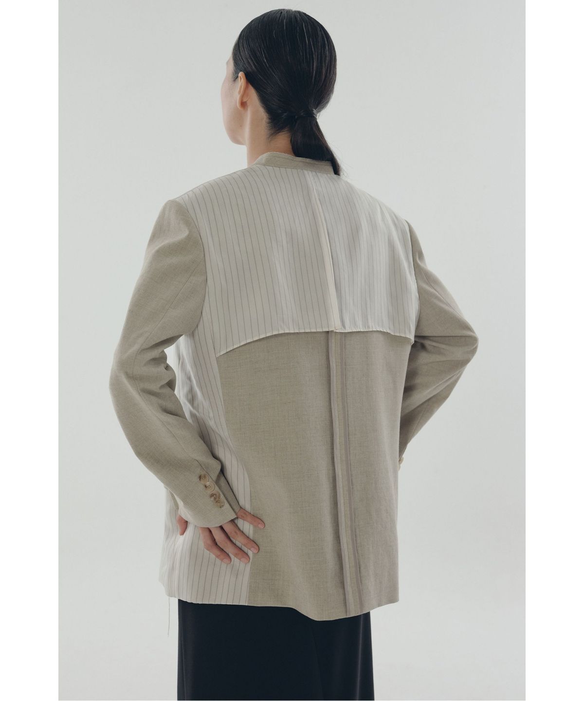 래코드(RECODE) Inside-out Lining Jacket_RQJAS25504BEX