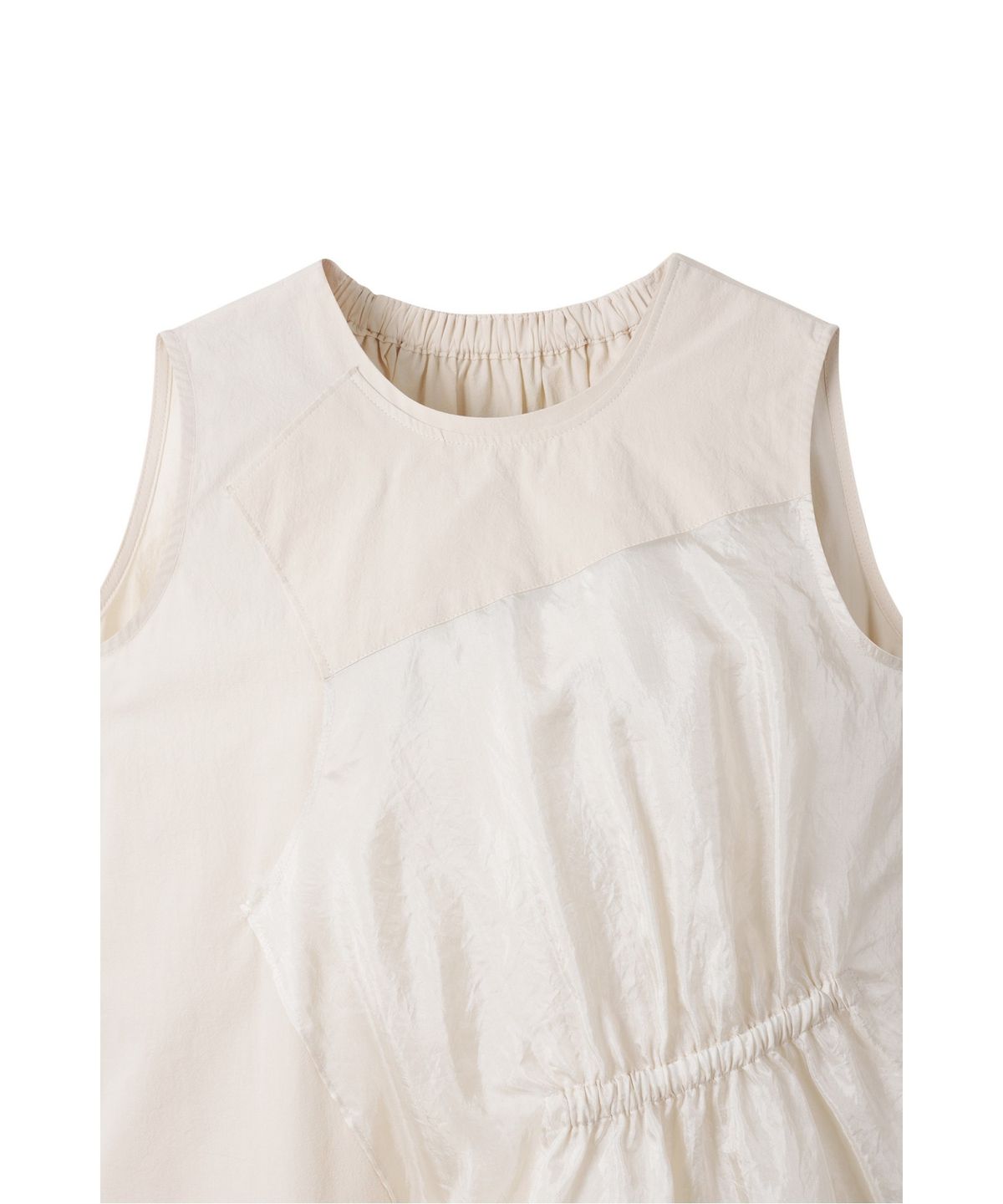 래코드(RECODE) Mini Shirring Balloon Dress _RQDAM25559IVX