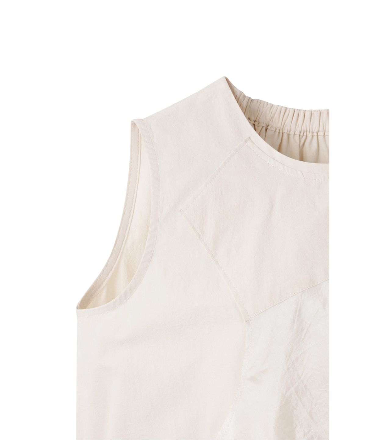 래코드(RECODE) Mini Shirring Balloon Dress _RQDAM25559IVX