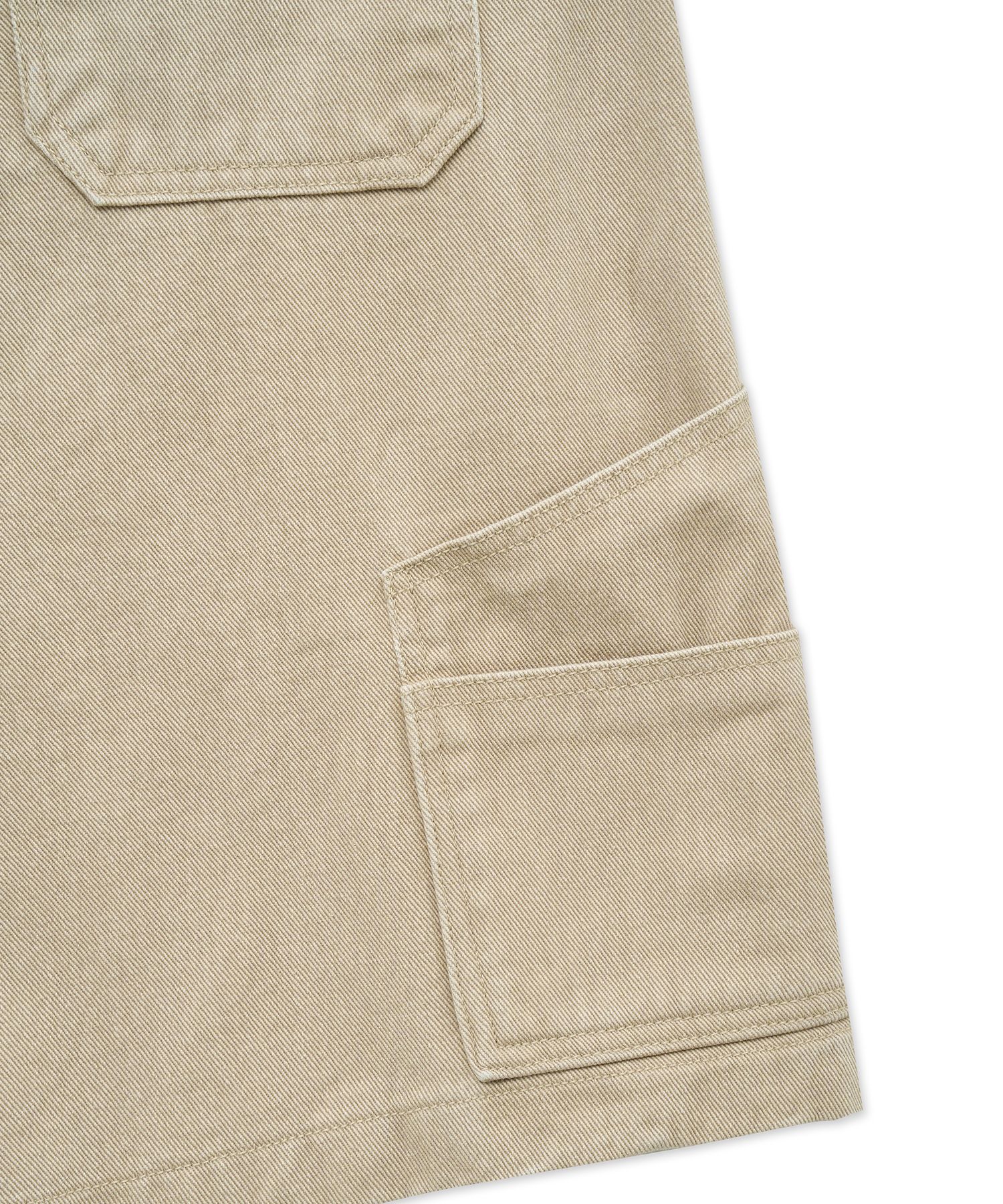 ★MUSINSA STANDARD★ One Tuck Cargo Bermuda Pants Beige MMEP cargo | No.1 K-fashion Store MUSINSA