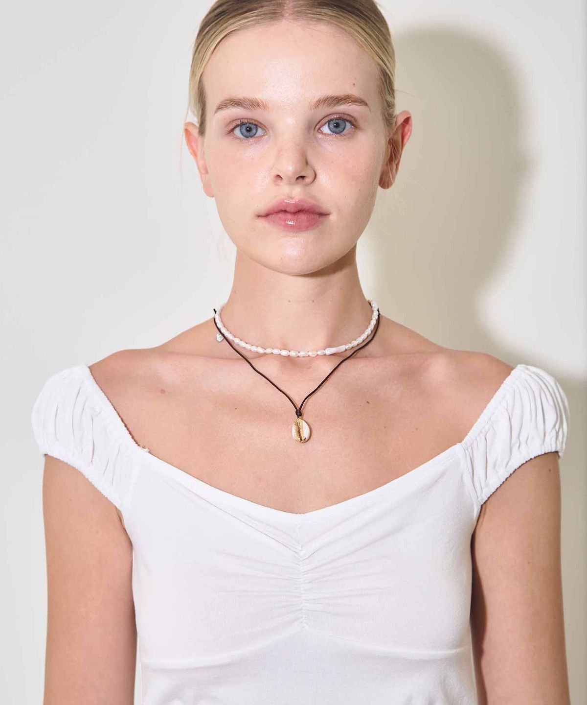 유히리(YUHEELEE) Natural pearl necklace