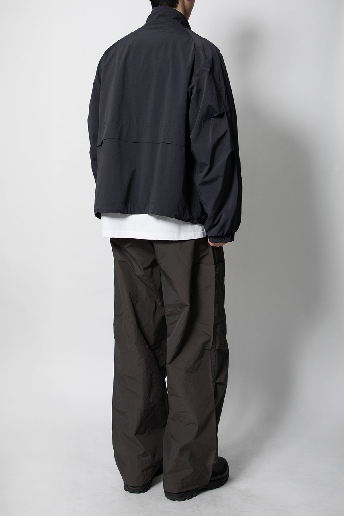 홀리선(HORLISUN) Parker Border Jacket Charcoal Ink