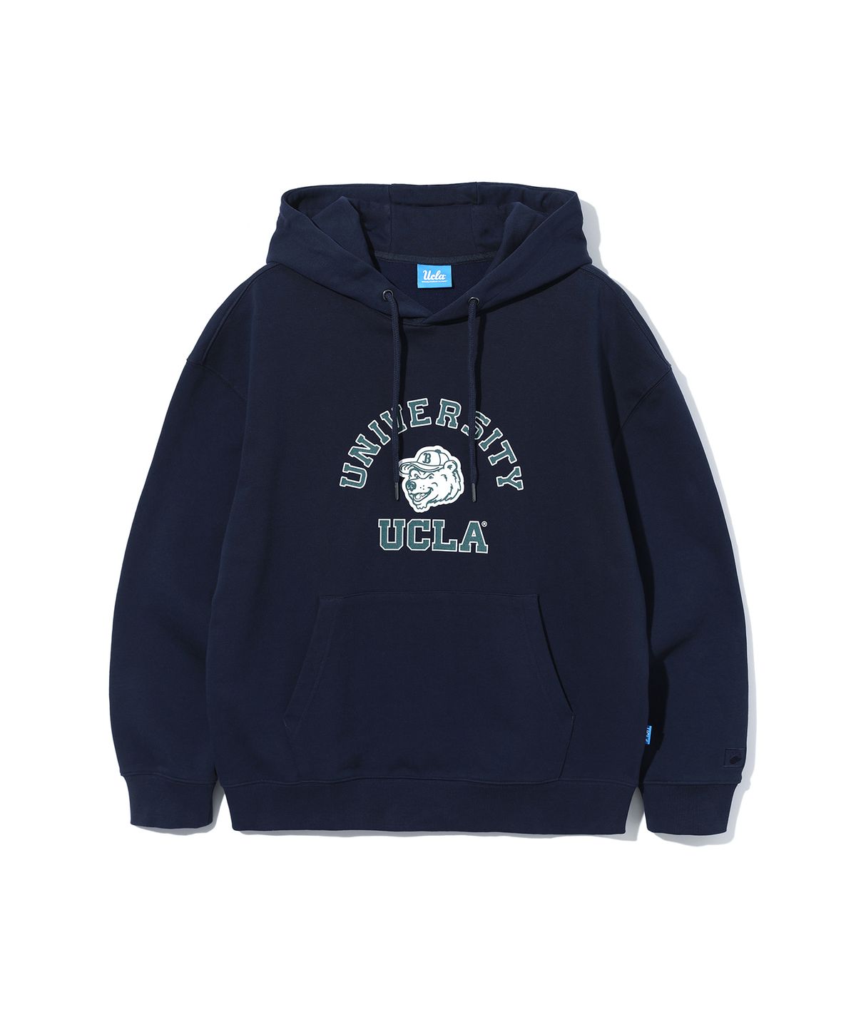 유씨엘에이(UCLA) 남녀공용 베어 오버핏 후디[NAVY](UA9LT83)