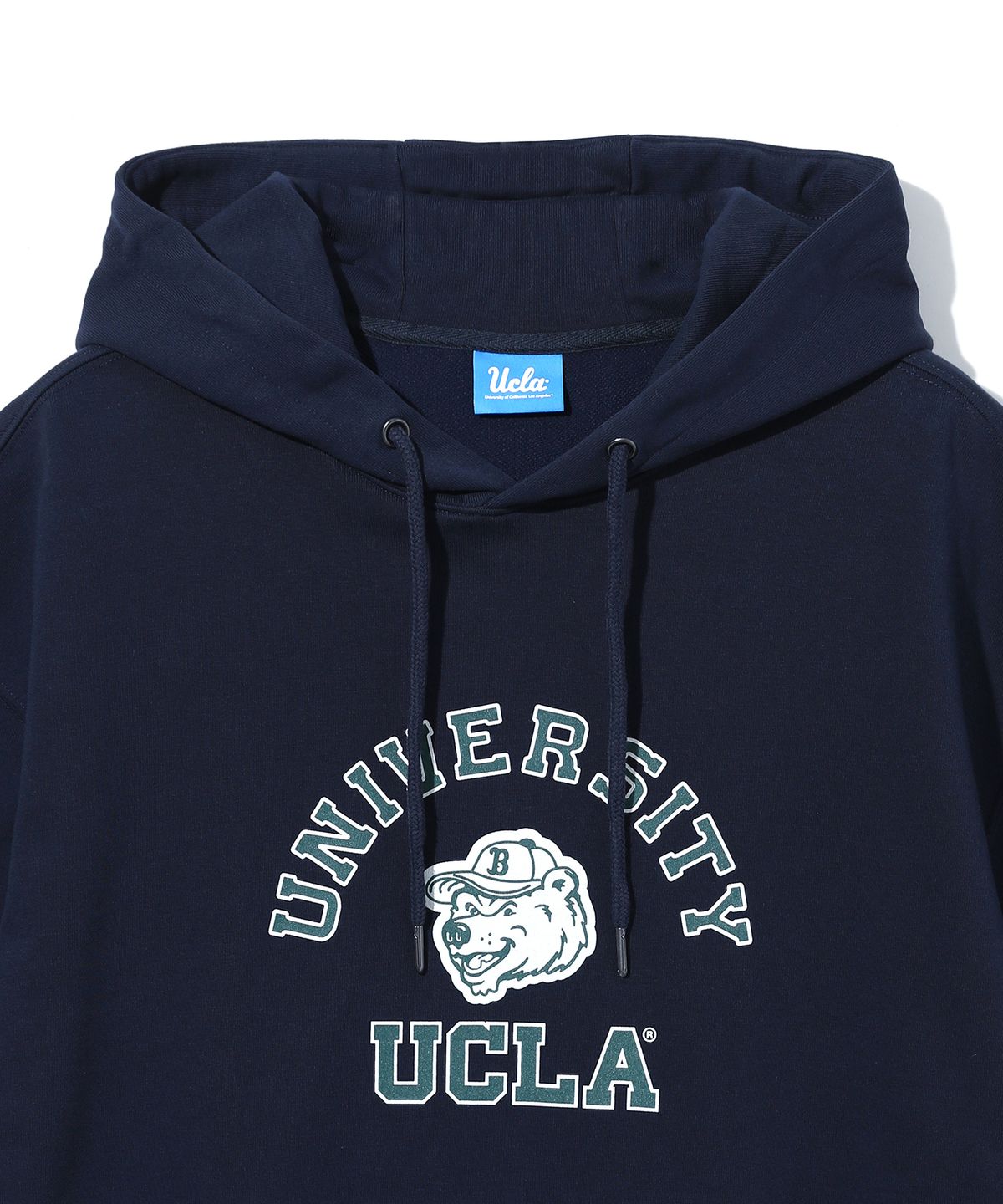 유씨엘에이(UCLA) 남녀공용 베어 오버핏 후디[NAVY](UA9LT83)