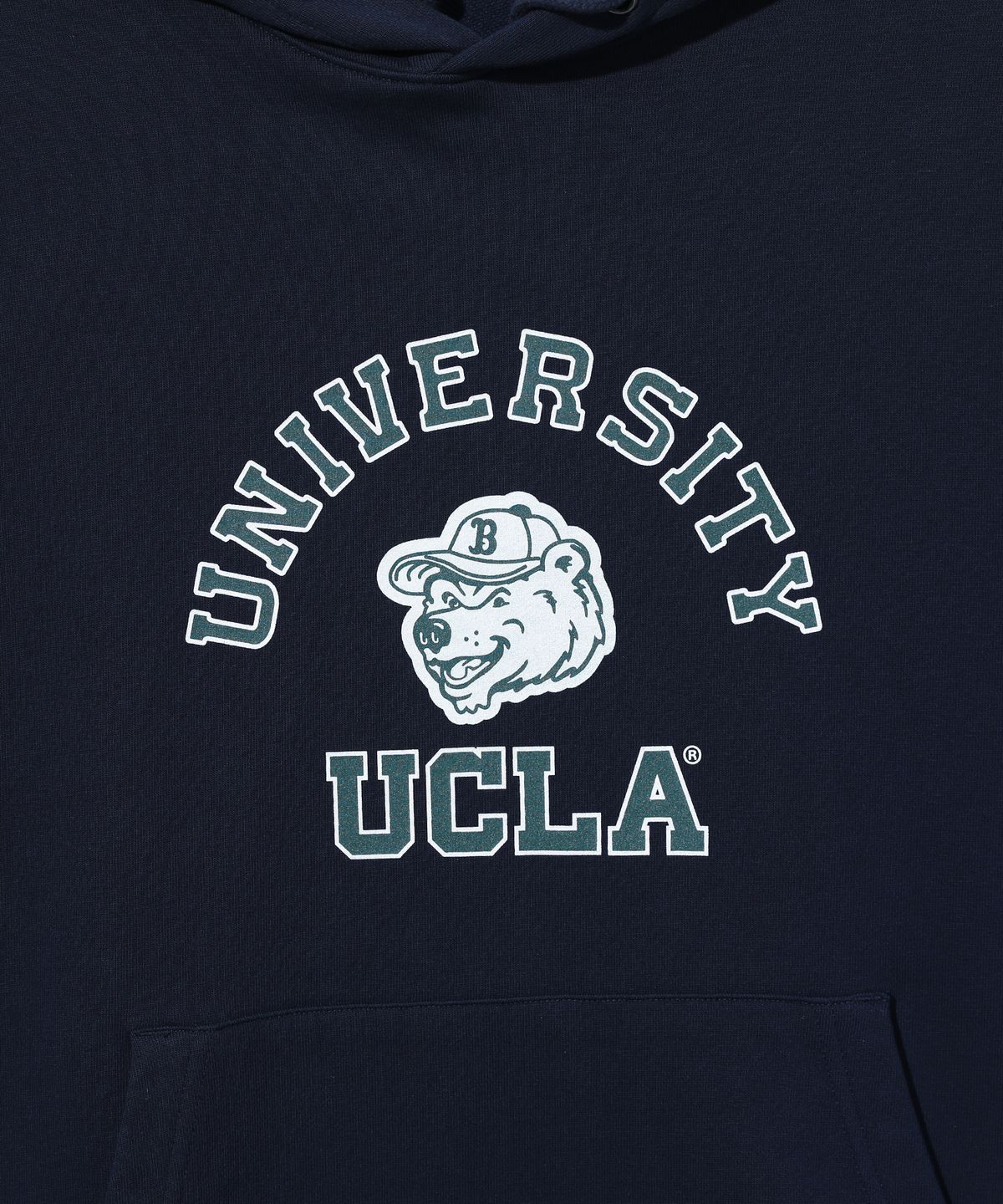 유씨엘에이(UCLA) 남녀공용 베어 오버핏 후디[NAVY](UA9LT83)