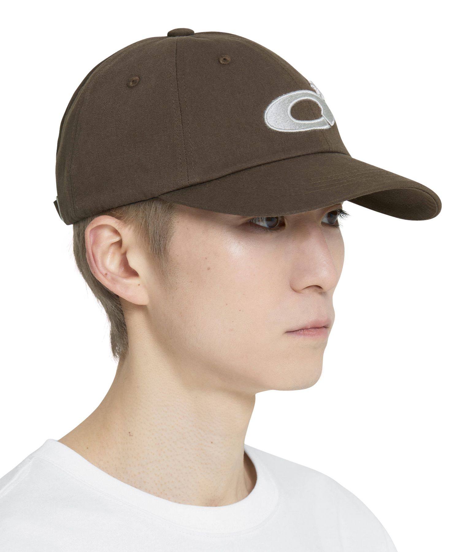★OY★EMBROIDERED O LOGO CAP - BROWN★正規品/韓国直送料込 MUSINSA | OY EMBROIDERED O LOGO CAP - BROWN