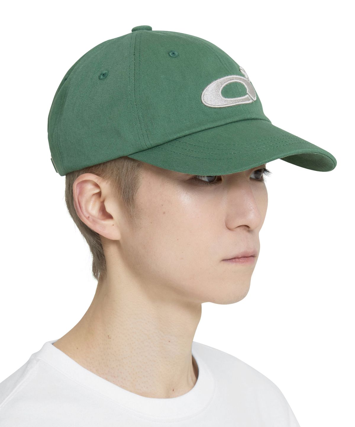 오픈야드(오와이)(OPENYARD(OY)) EMBROIDERED O LOGO CAP - GREEN
