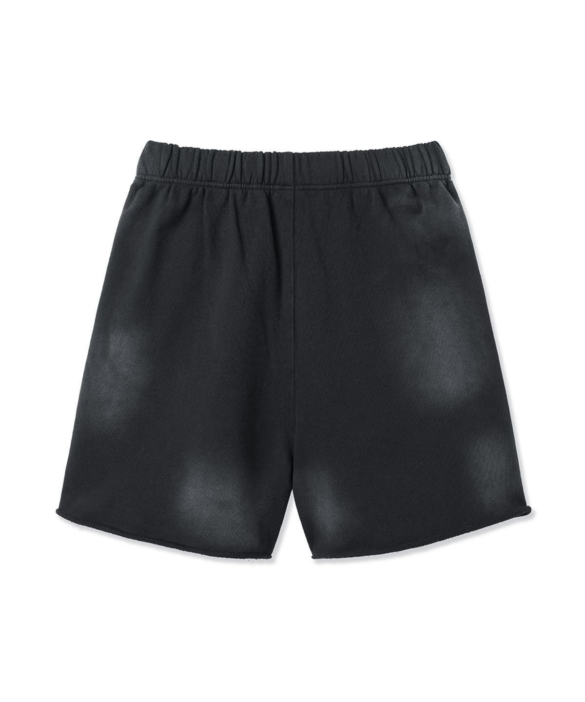 오픈야드(오와이)(OPENYARD(OY)) VINTAGE WASHED HEART SHORTS - BLACK