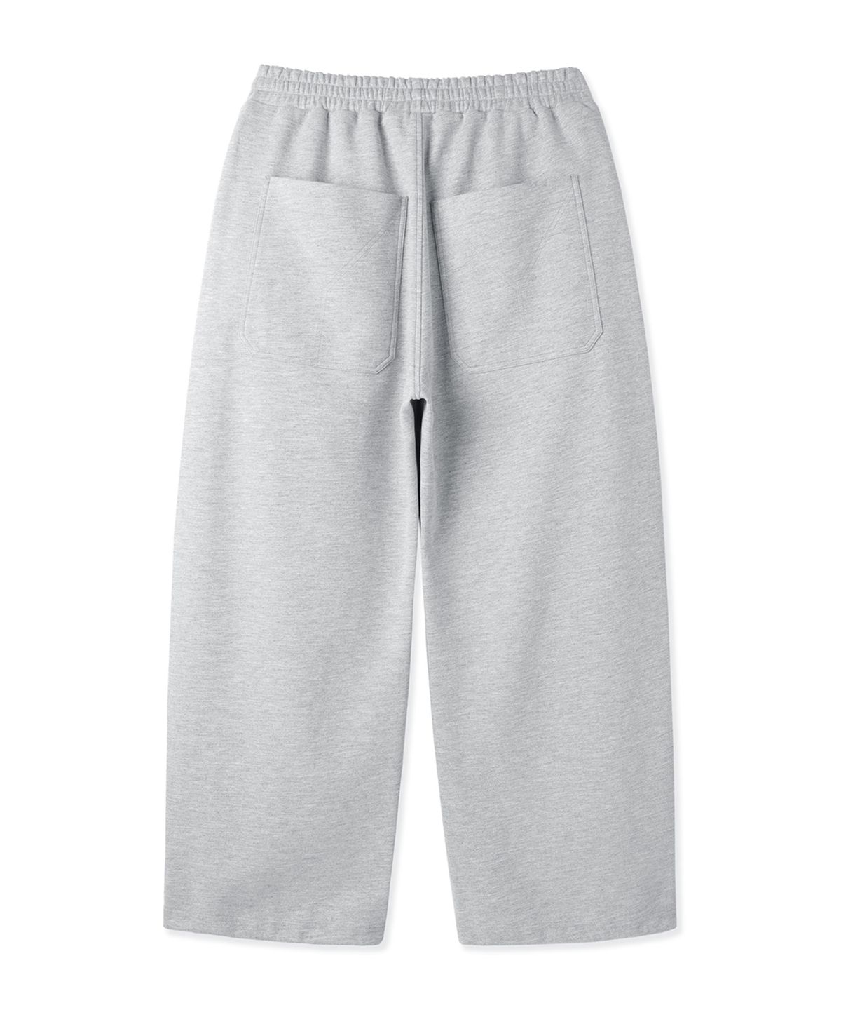 오픈야드(오와이)(OPENYARD(OY)) STITCHED WIDE VOLUME SWEATPANTS - MELANGE