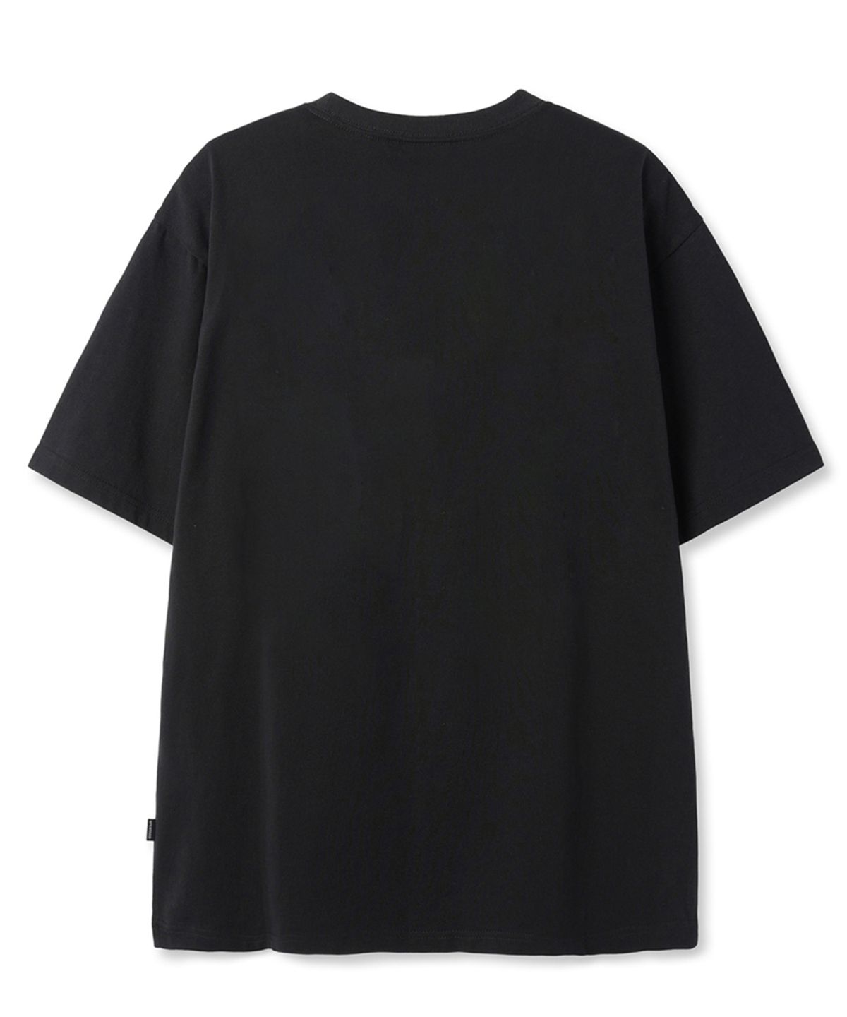 오픈야드(오와이)(OPENYARD(OY)) BASIC LOGO TEE - BLACK