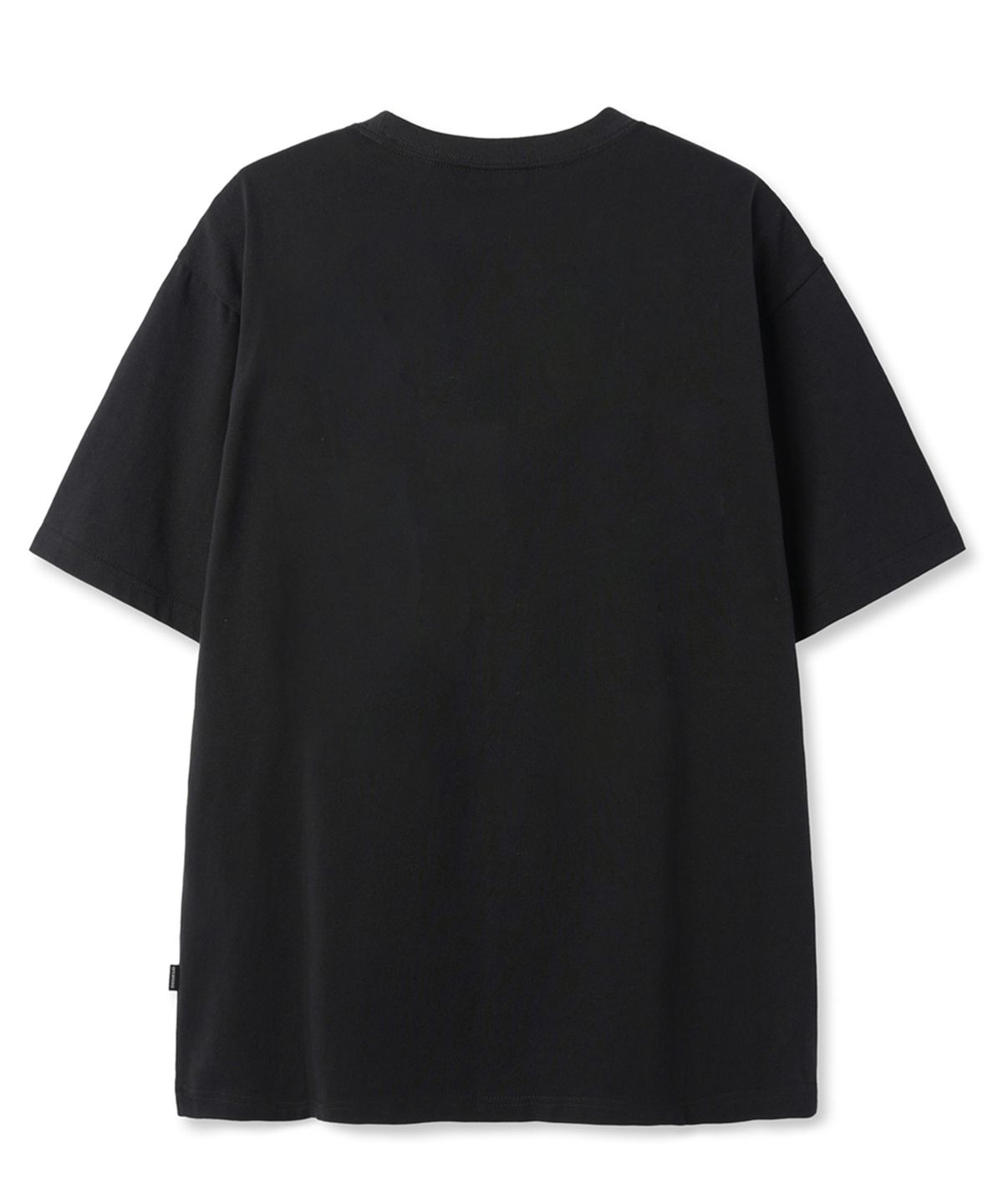 오픈야드(오와이)(OPENYARD(OY)) M.S HEART TEE - BLACK