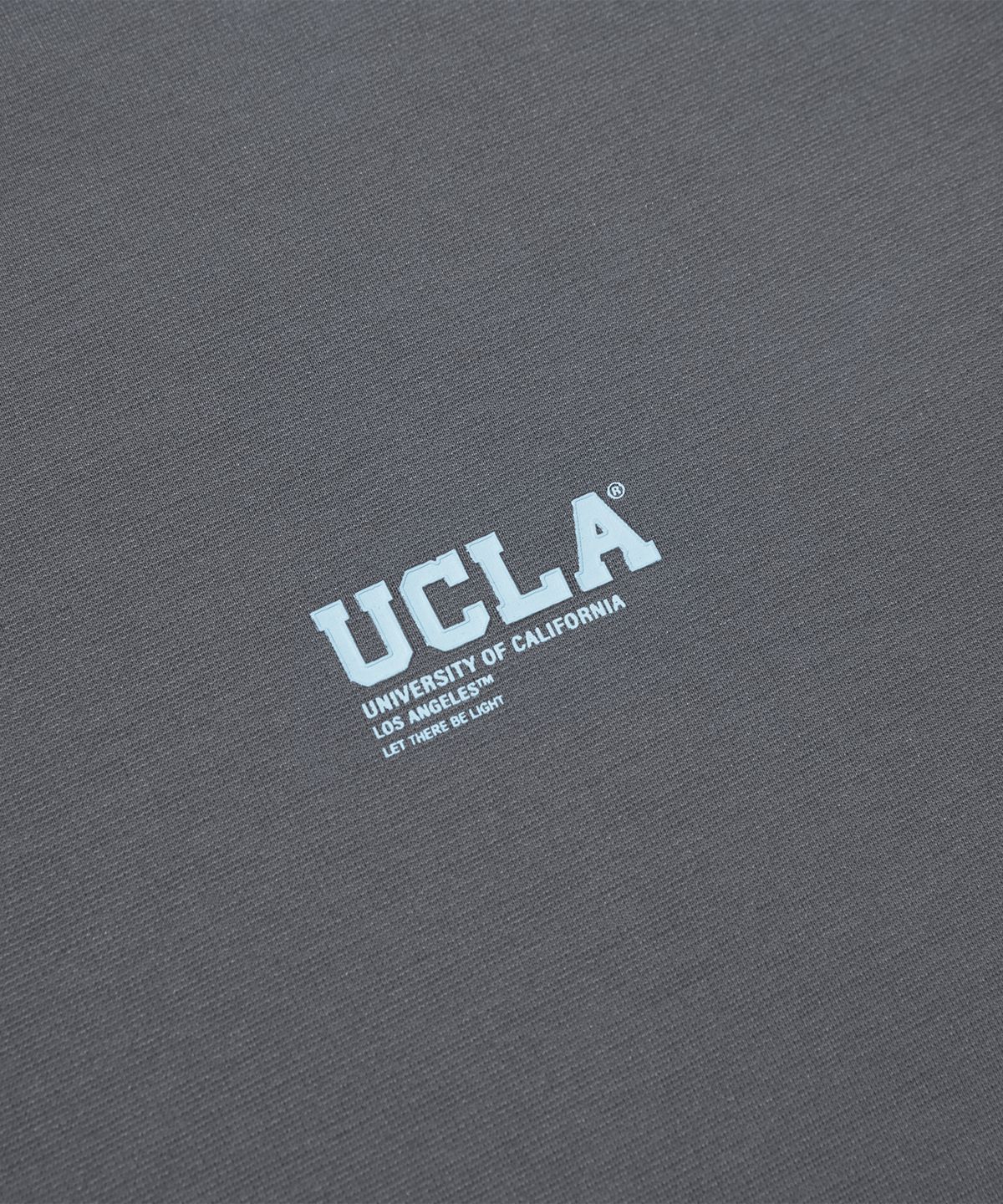 유씨엘에이(UCLA) 남녀공용 분또 라운드 반팔 티셔츠[DK-GREY](UBRST82)