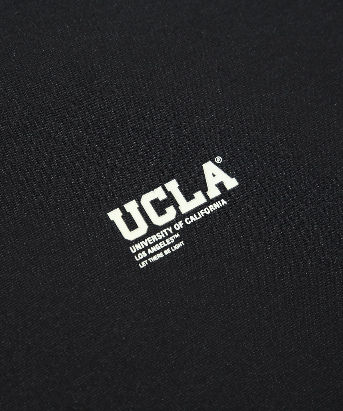 유씨엘에이(UCLA) 남녀공용 분또 라운드 반팔 티셔츠[BLACK](UBRST82)
