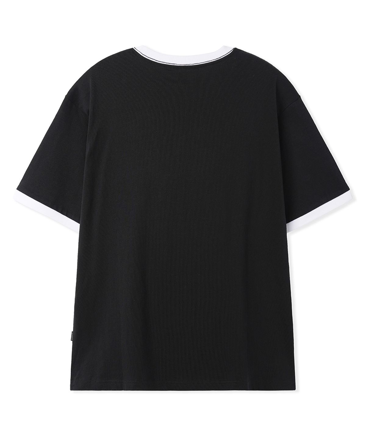 오픈야드(오와이)(OPENYARD(OY)) LEGACY RINGER TEE - BLACK
