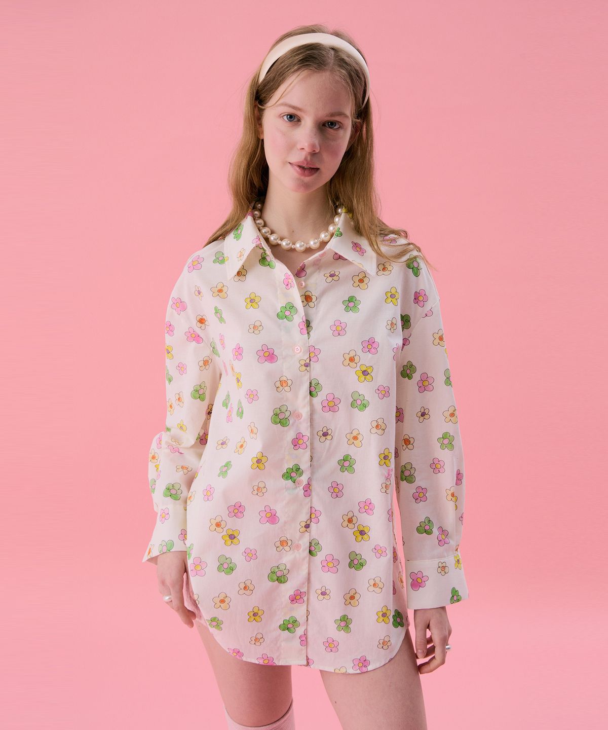 준준스페이스(JUNEJUNE SPACE) VOL11.Spring Shirts_White(VOL11.봄셔츠_화이트)