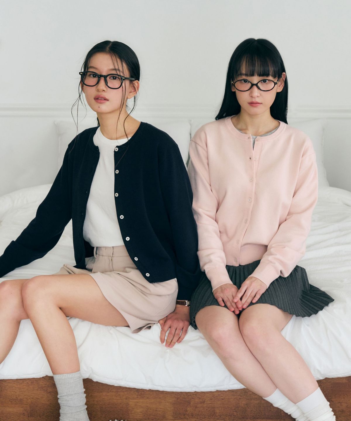 니주르(KNIZURE) 데일리 소프트 가디건&풀오버 SET 4종(택2)