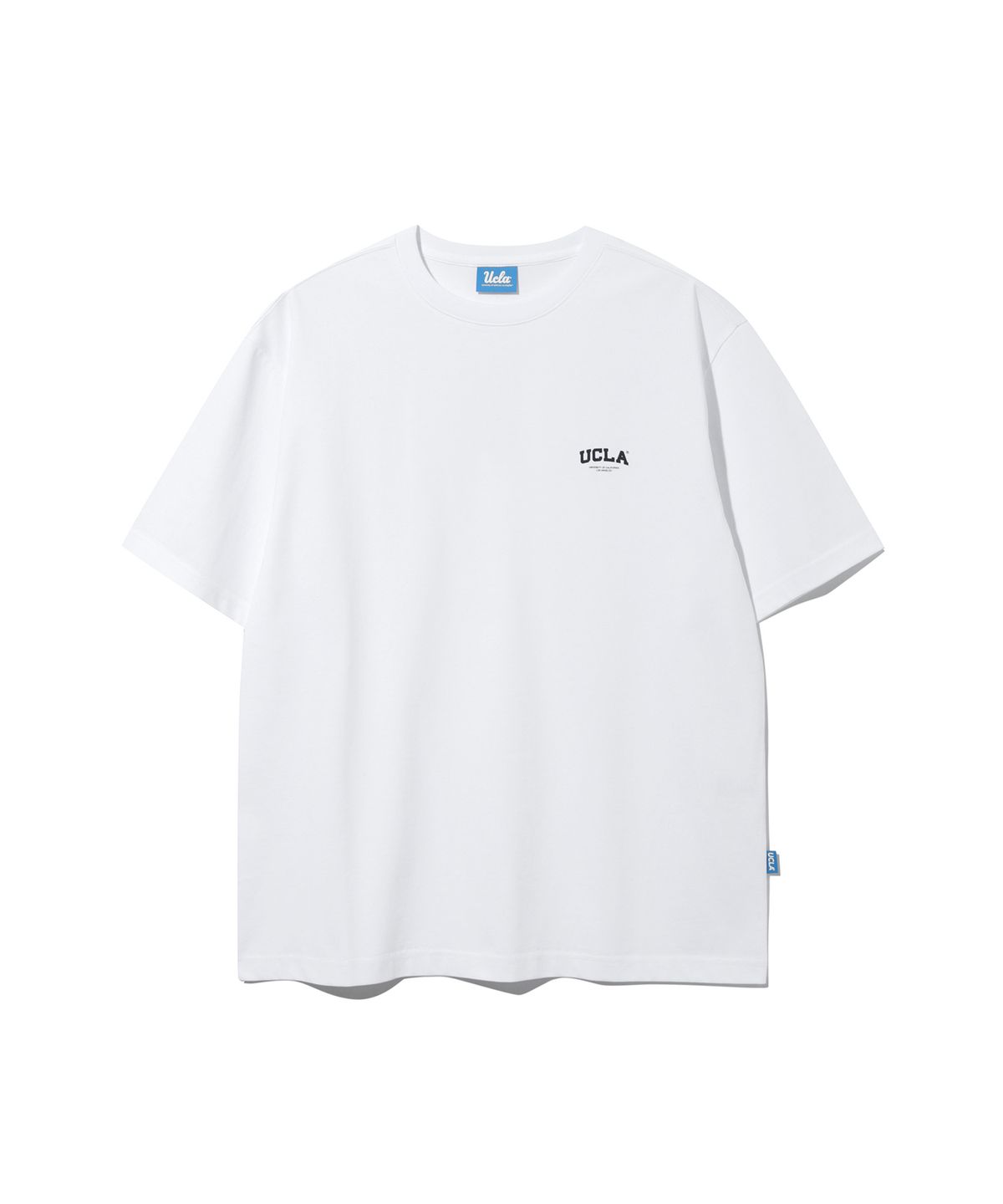 유씨엘에이(UCLA) 남녀공용 2PACK 베이직 반팔 티셔츠[WHITE](UBRST81)
