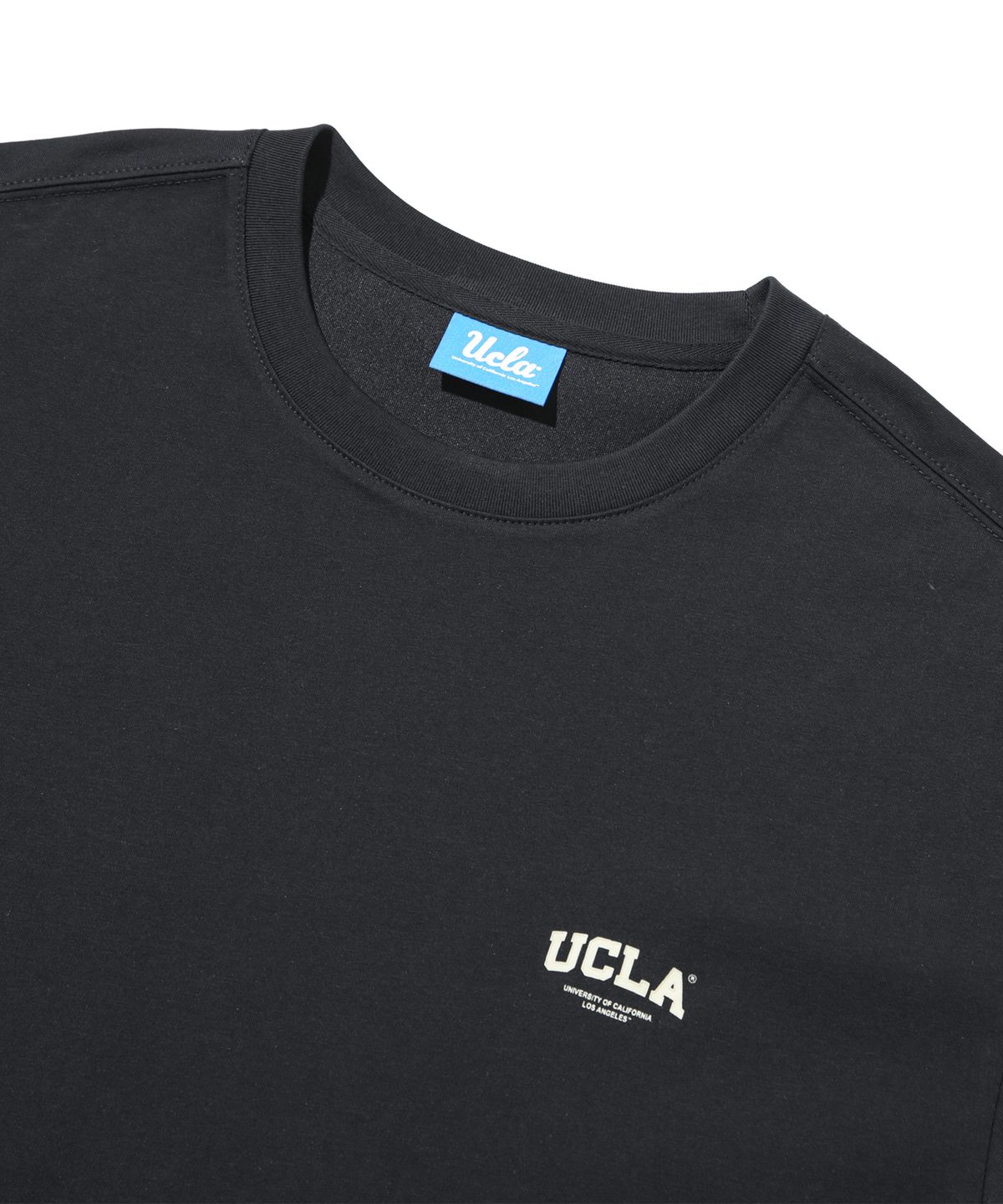 유씨엘에이(UCLA) 남녀공용 2PACK 베이직 반팔 티셔츠[BLACK](UBRST81)