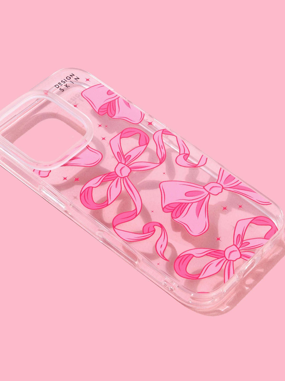 디자인스킨(DESIGNSKIN) 클리어 그래픽 케이스-리본 컬렉션