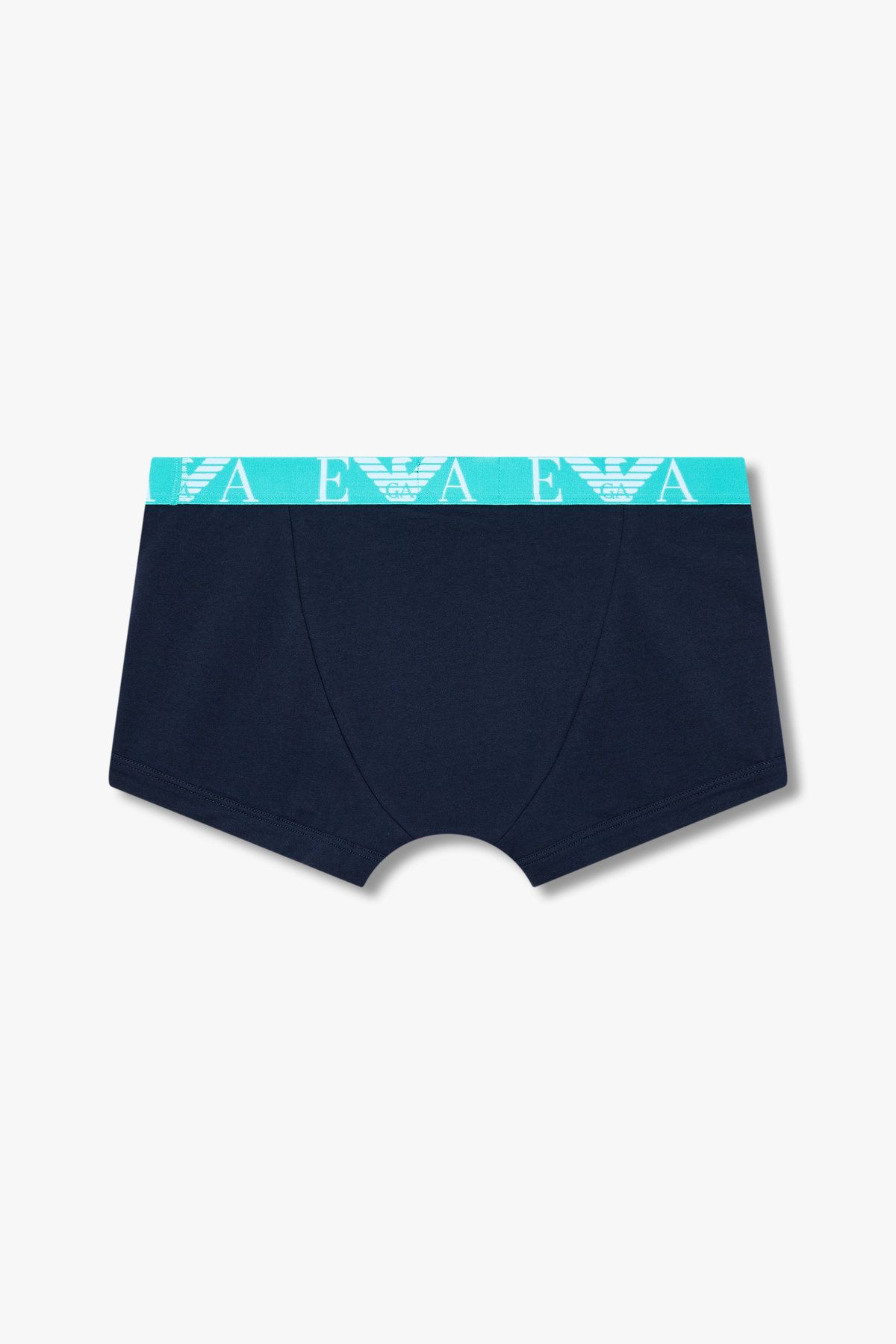 엠포리오 아르마니 언더웨어(EMPORIO ARMANI UNDERWEAR) 남성 이글 로고 밴딩 코튼 드로즈_네이비 0815112304