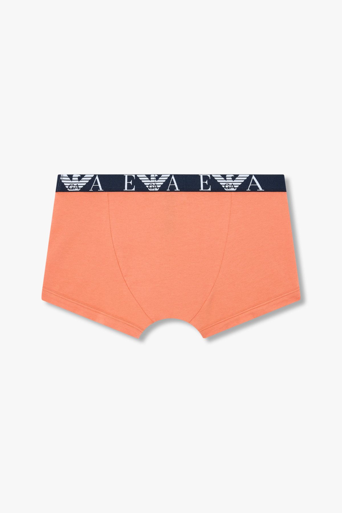 엠포리오 아르마니 언더웨어(EMPORIO ARMANI UNDERWEAR) 남성 이글 로고 밴딩 코튼 드로즈_오렌지 0815112302