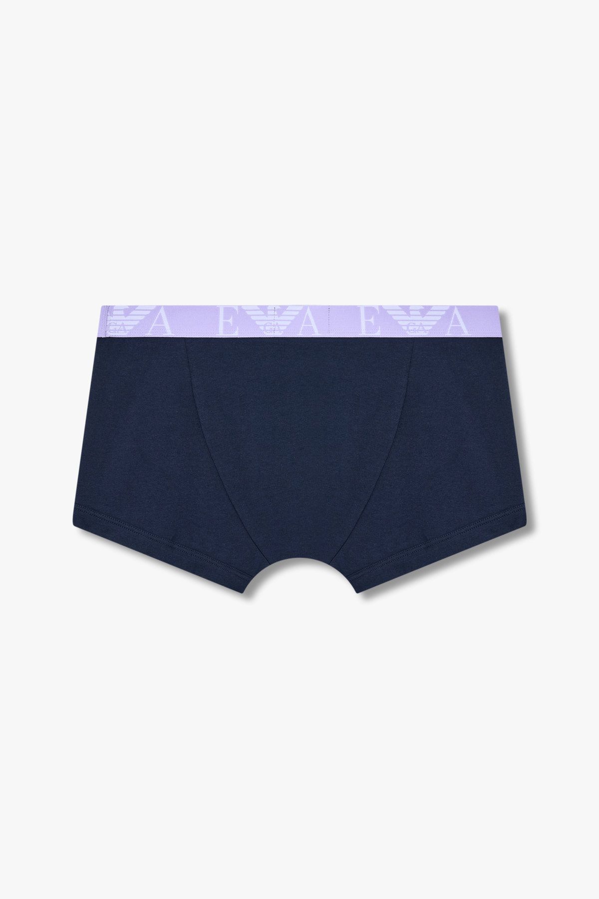 엠포리오 아르마니 언더웨어(EMPORIO ARMANI UNDERWEAR) 남성 이글 로고 밴딩 코튼 드로즈_블루 0815112303
