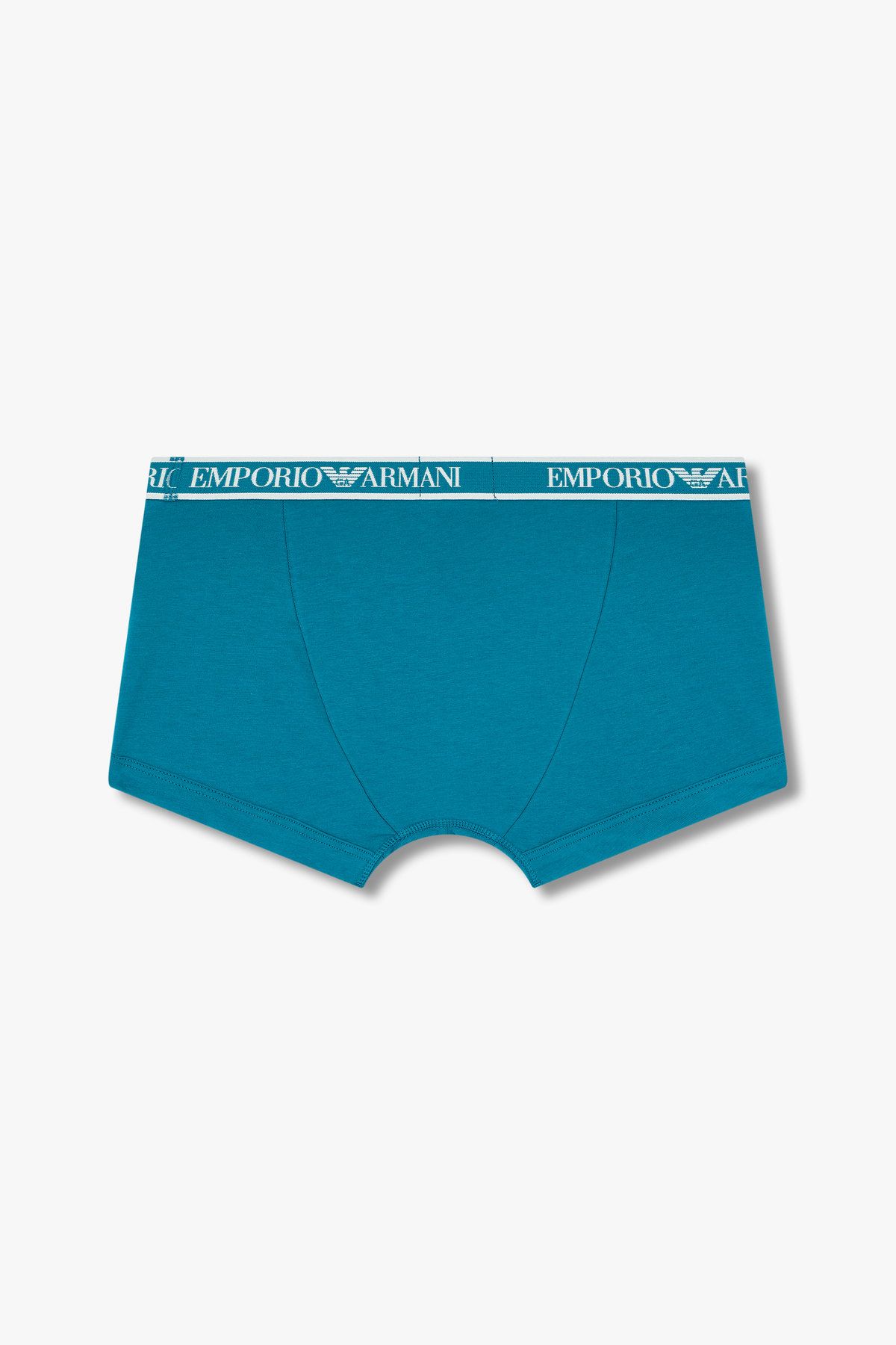 엠포리오 아르마니 언더웨어(EMPORIO ARMANI UNDERWEAR) 남성 라인 로고 밴딩 코튼 드로즈_그린 0815112312