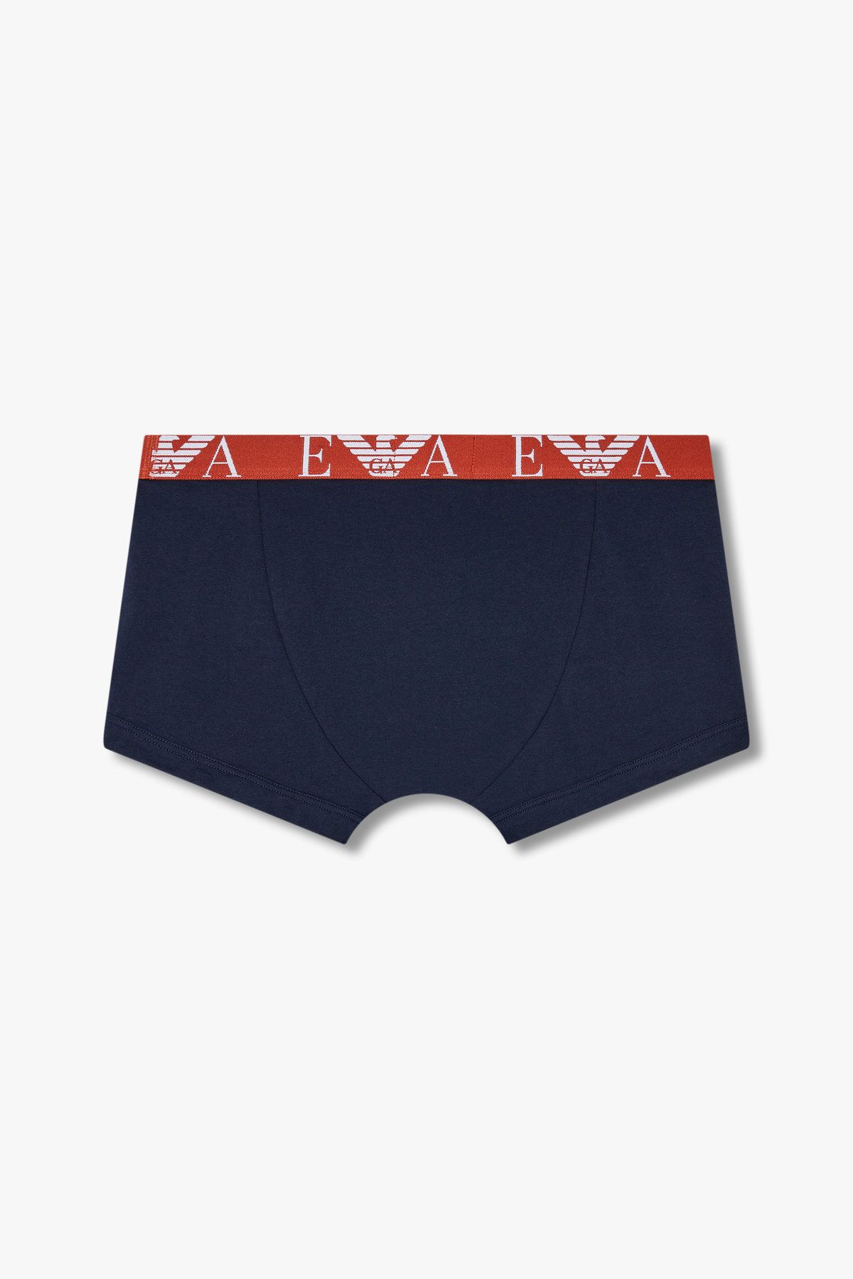 엠포리오 아르마니 언더웨어(EMPORIO ARMANI UNDERWEAR) 남성 이글 로고 밴딩 코튼 드로즈_블루 0815112306