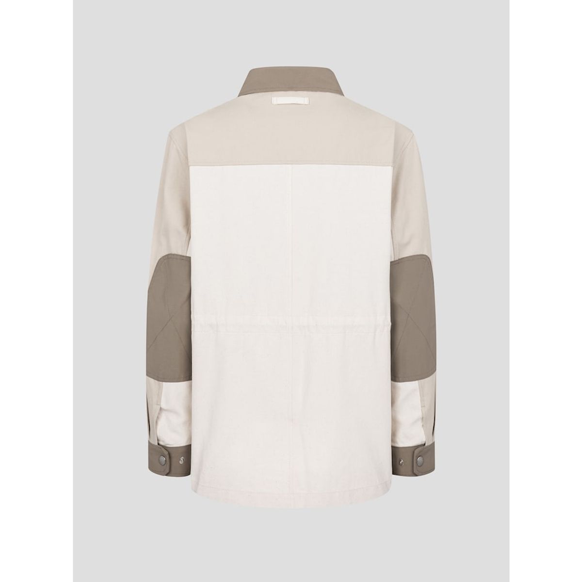 빈폴 멘(BEANPOLE MEN) 소재 블로킹 헌팅 재킷  아이보리